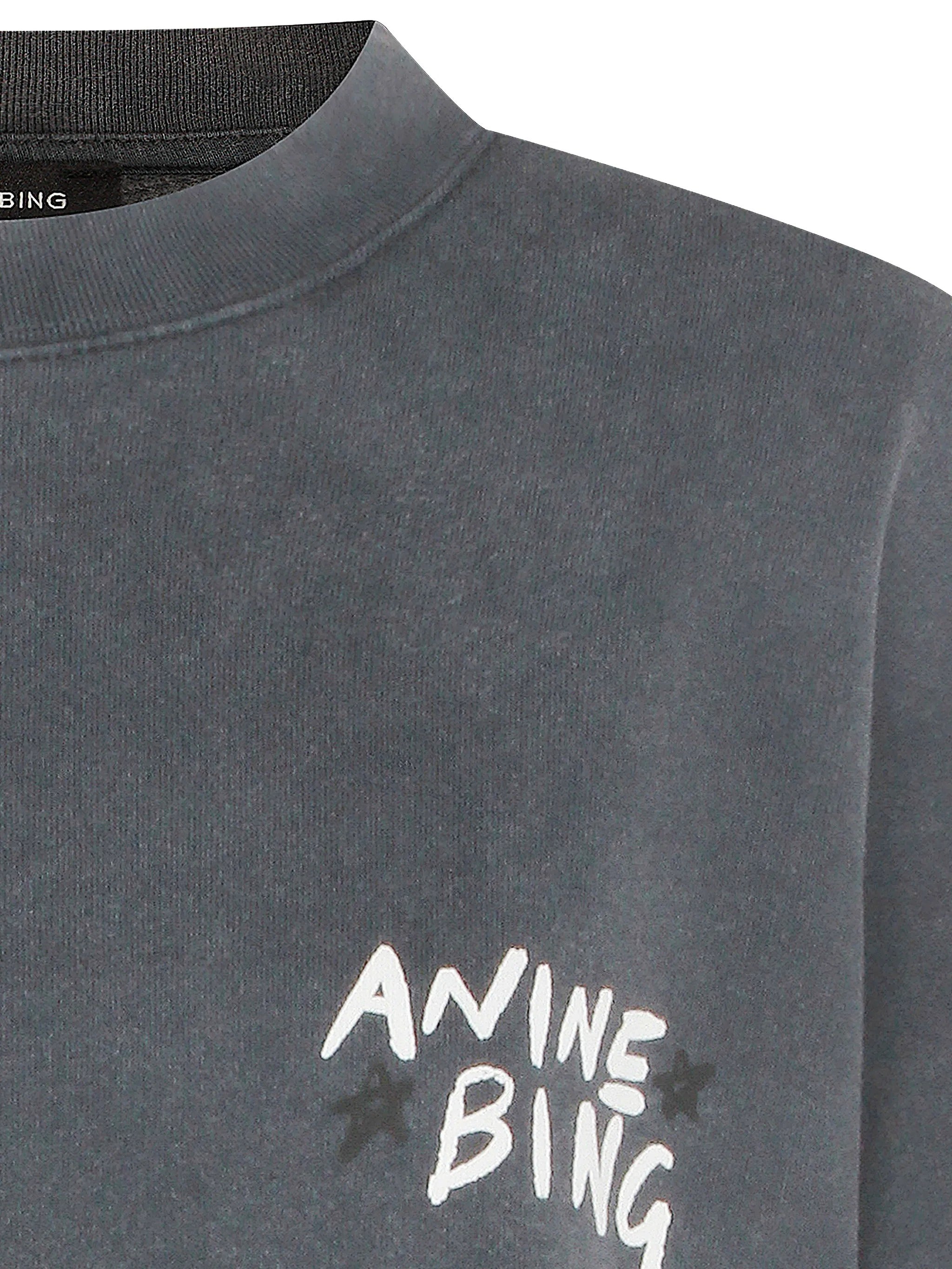 MILES SWEATSHIRT EMPOWERMENT  WASHED BLACK