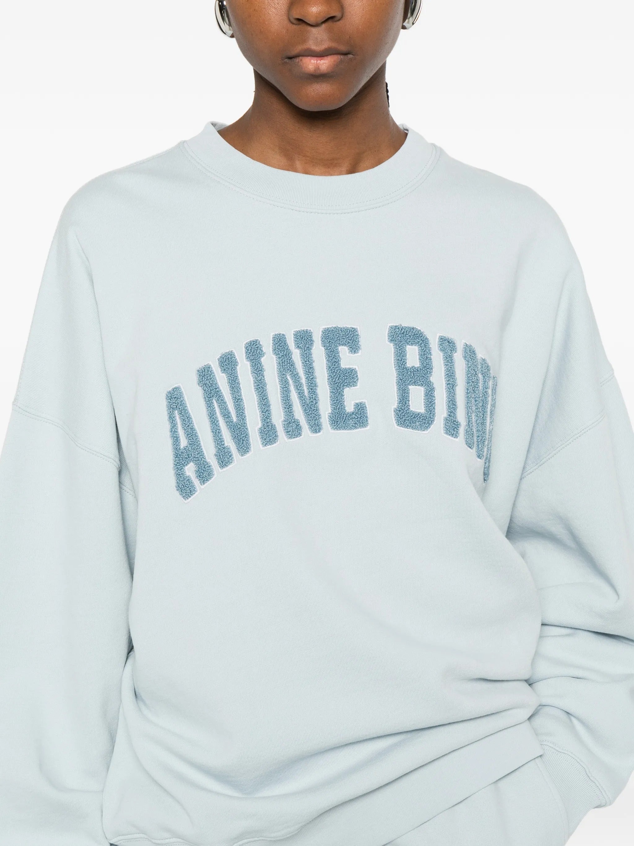 MILES SWEATSHIRT ANINE BING  PALE BLUE