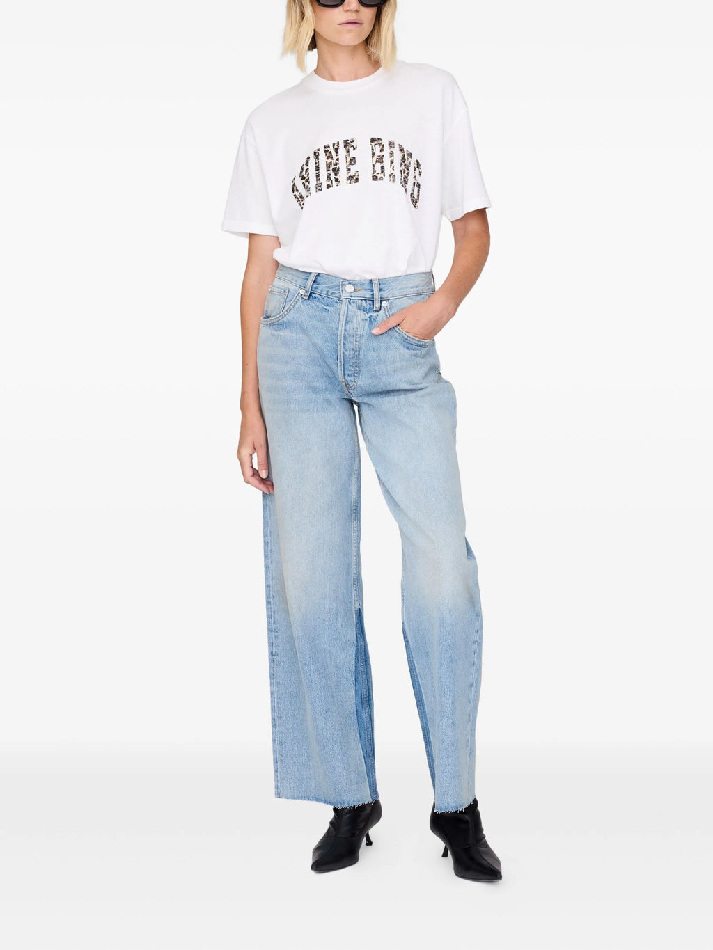 WALKER TEE ANINE BING LEOPARD  IVORY