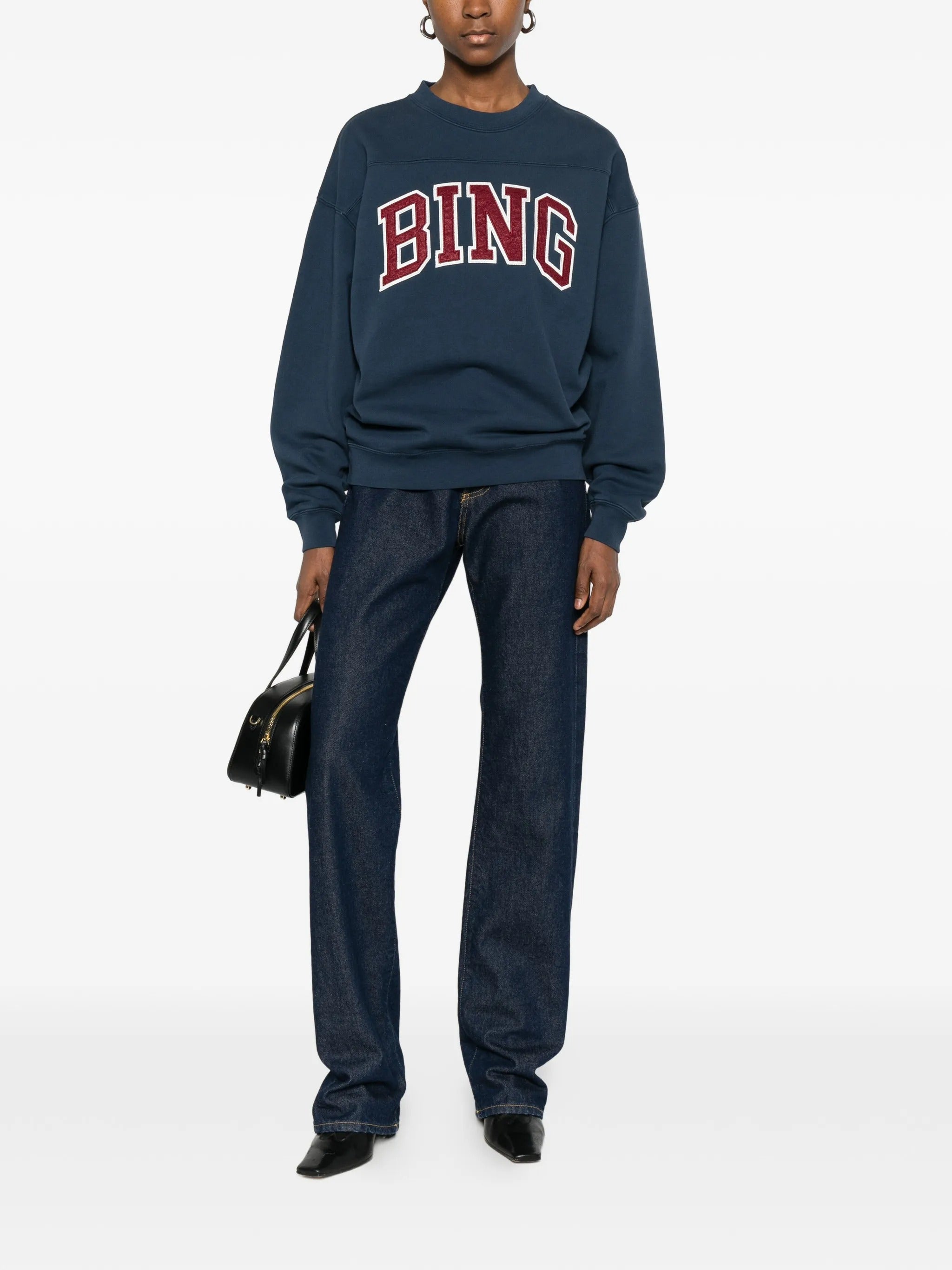 TRENTON SWEATSHIRT BING  WASHED NAVY