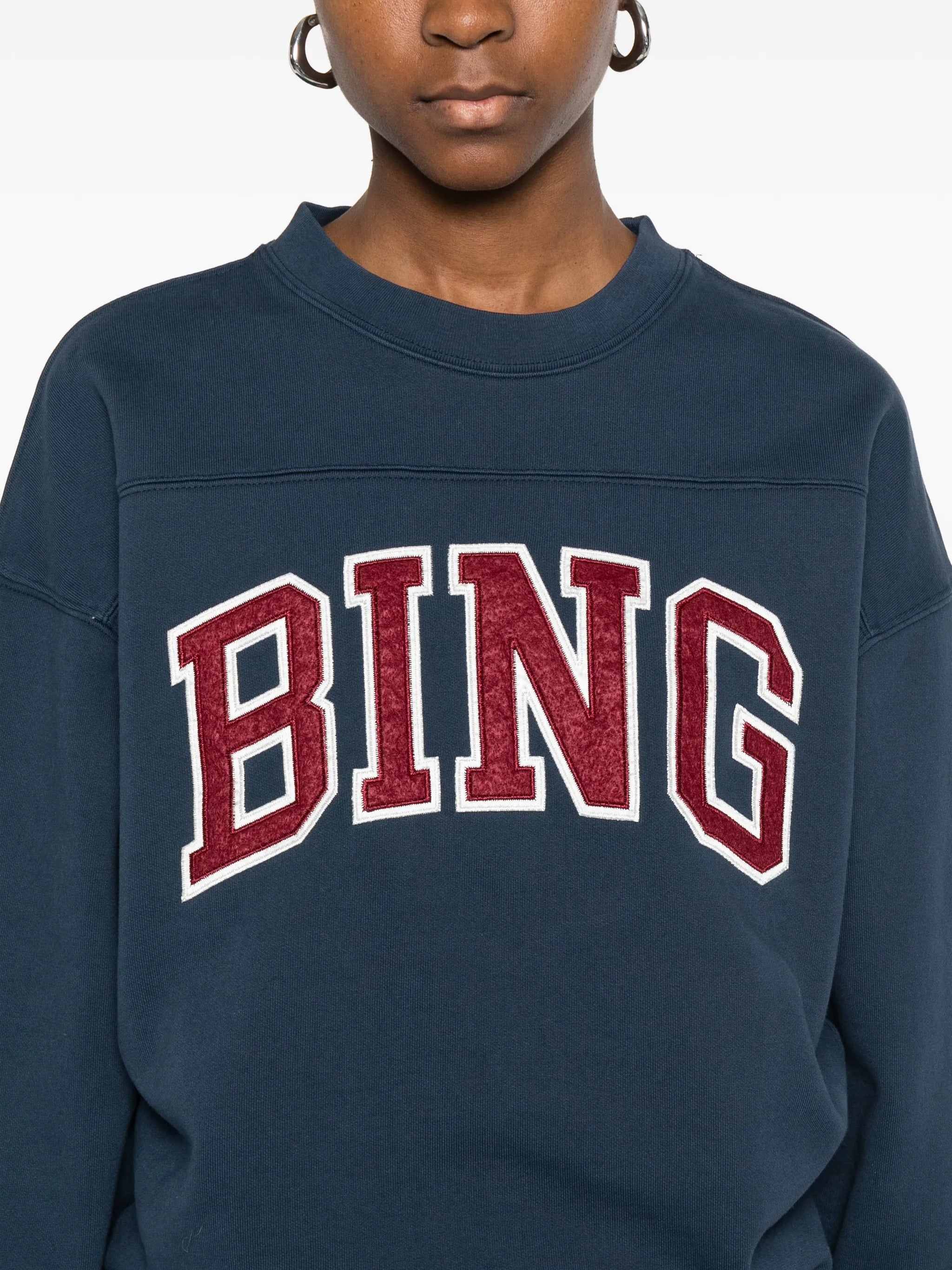 TRENTON SWEATSHIRT BING  WASHED NAVY