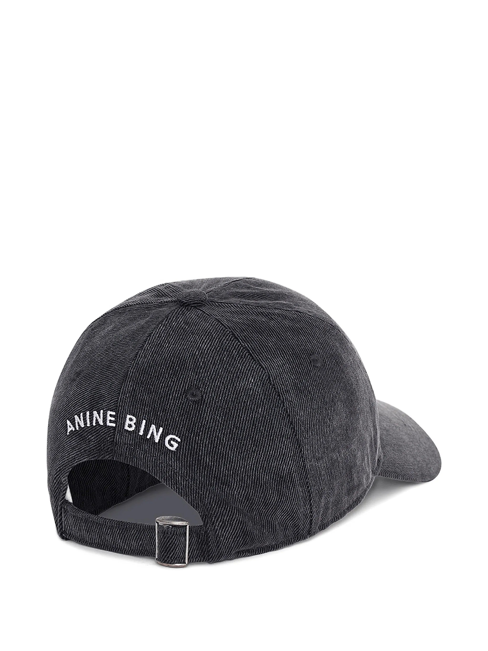 JEREMY BASEBALL CAP  WASHED SMOKE GREY