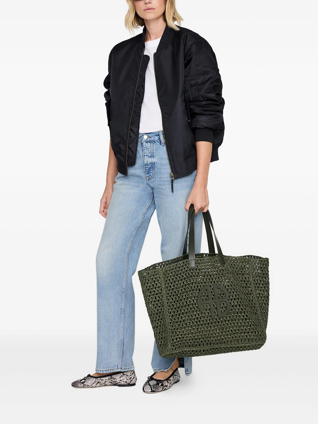 LARGE RIO TOTE  OLIVE