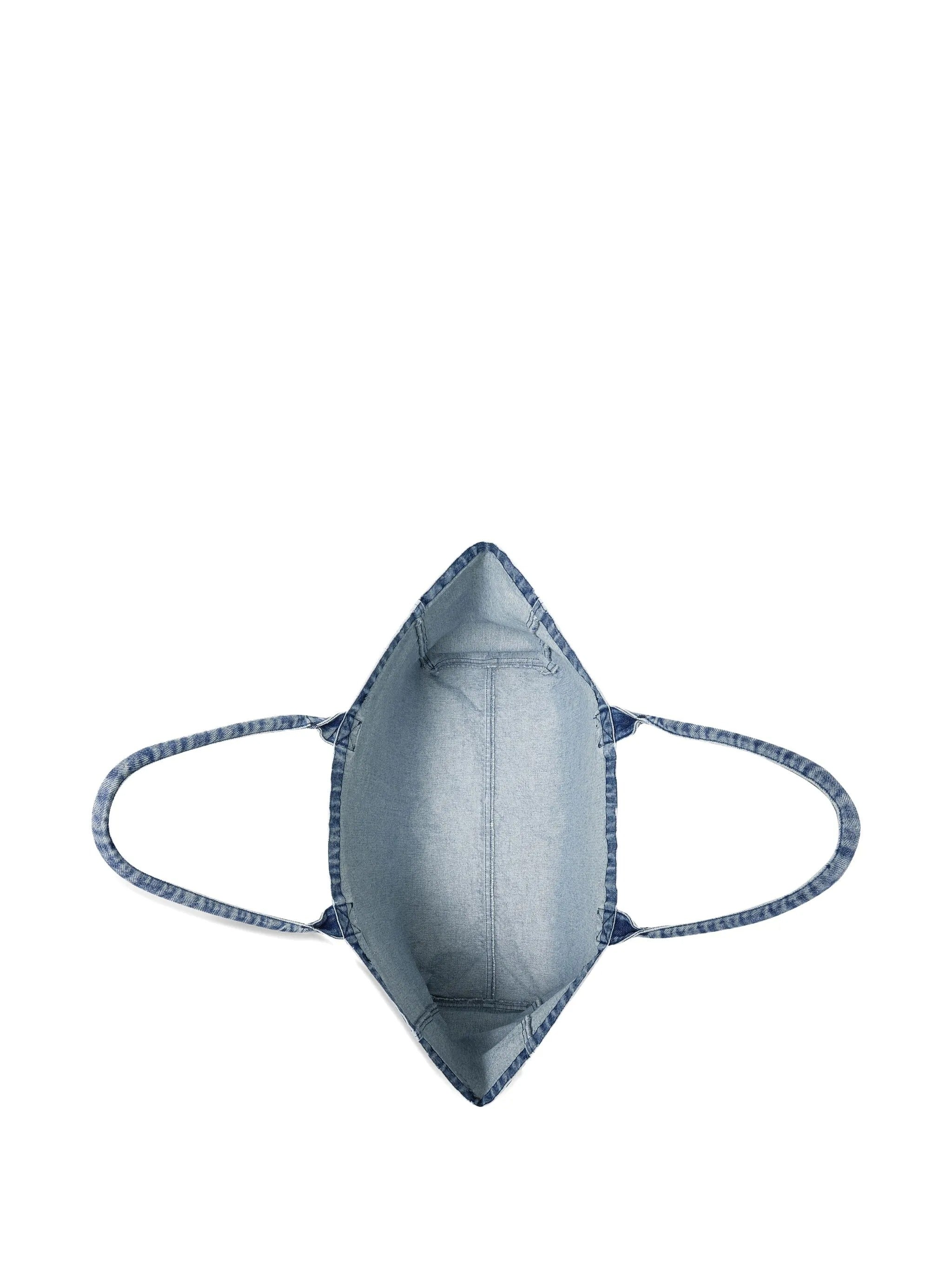 LEO DENIM TOTE  SHADOW BLUE