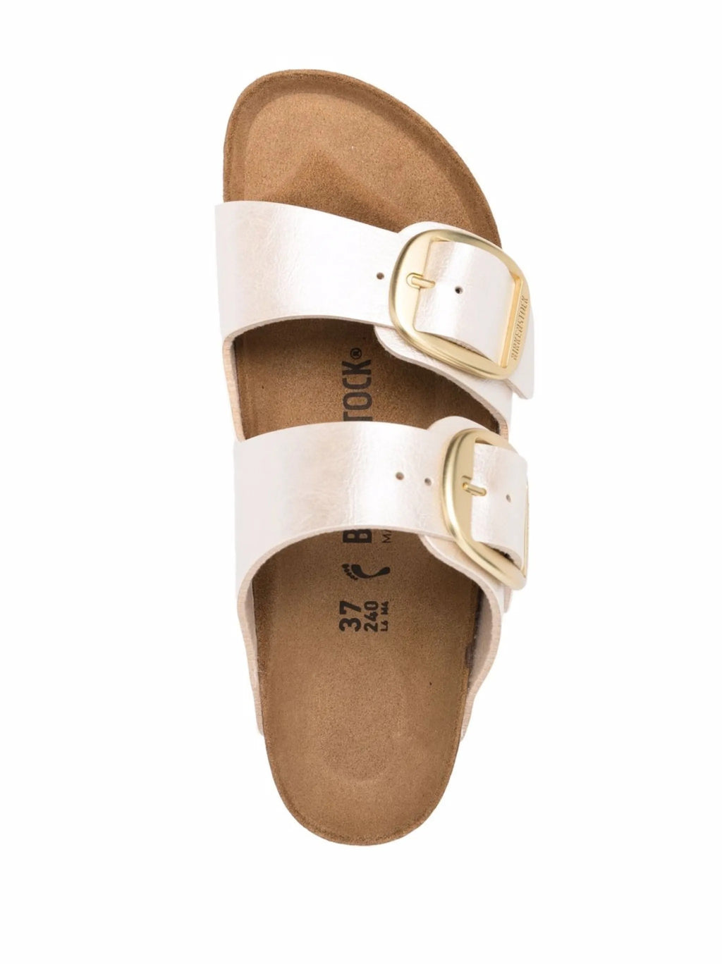Arizona Big Buckle gracef. pearl white, Birko Flor