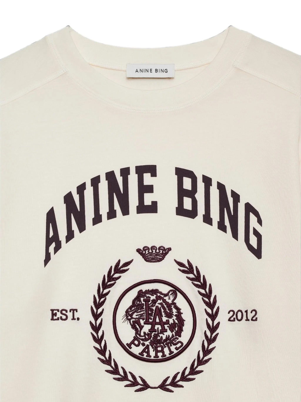 JAYLIN TEE COLLEGIATE - CREAM