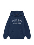 HARVEY SWEATSHIRT MELROSE STENCIL - NAVY