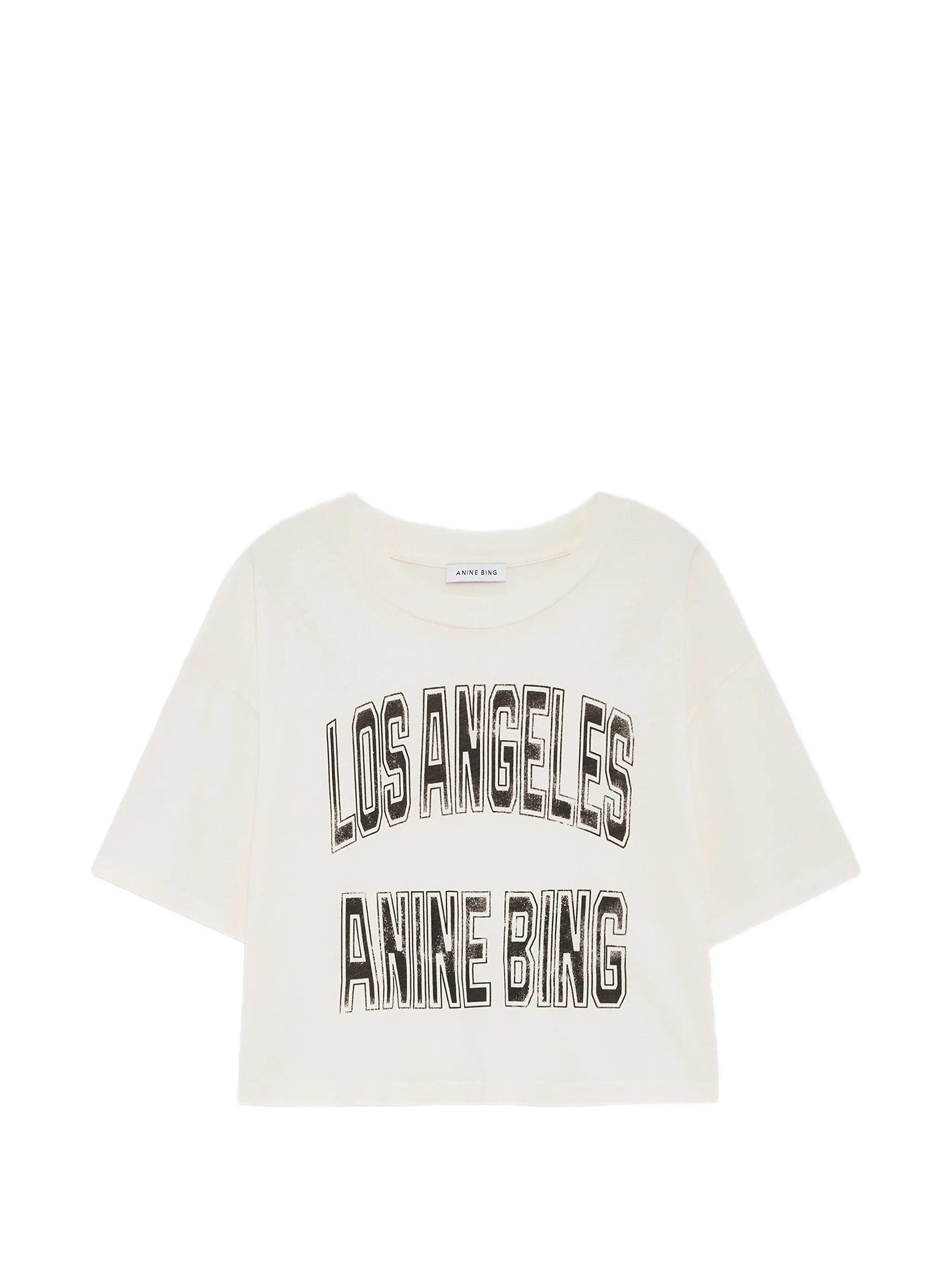 JOHNNY CROPPED TEE - CREAM