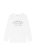 IVAN LONG SLEEVE NEW YORK STENCIL - IVORY