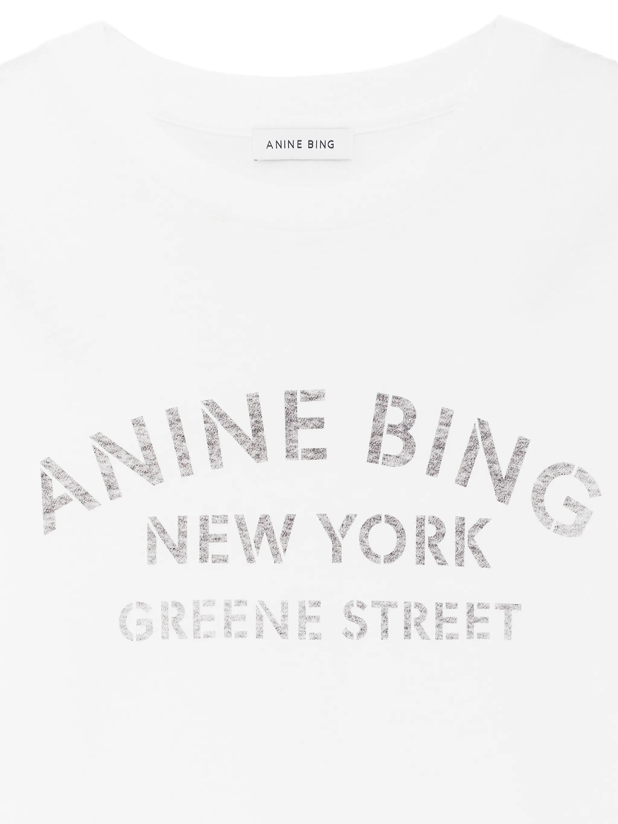 IVAN LONG SLEEVE NEW YORK STENCIL - IVORY