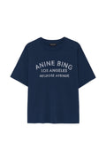 CADE TEE MELROSE STENCIL - NAVY
