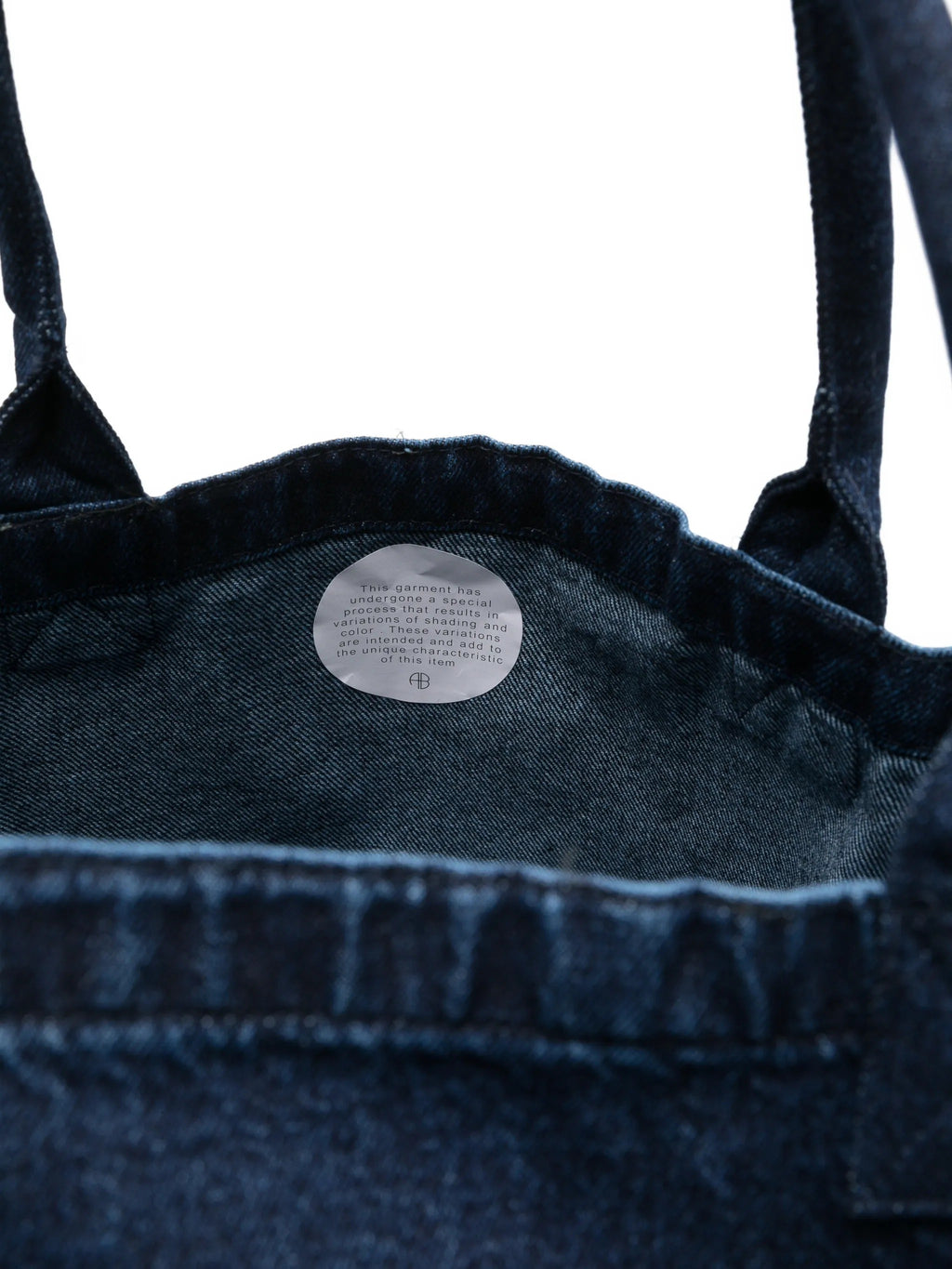 LEO DENIM TOTE - INK BLUE