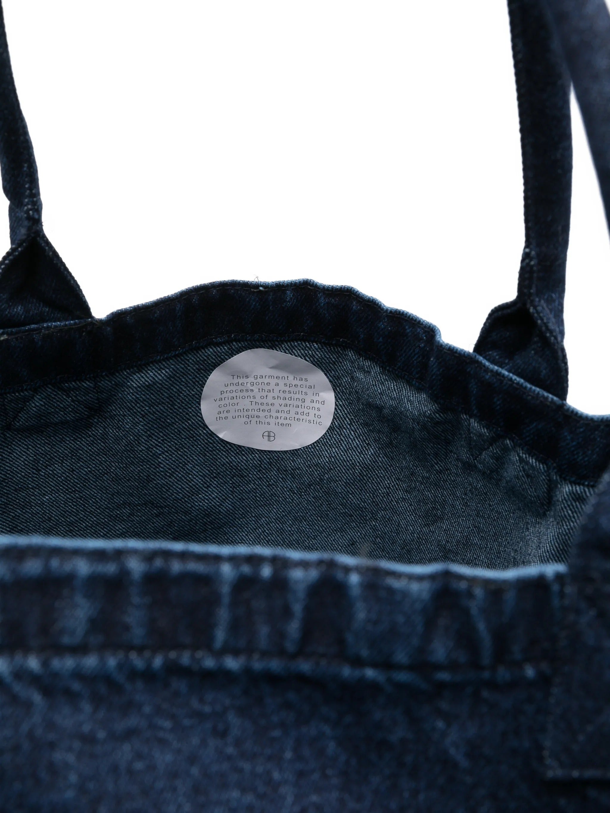 LEO DENIM TOTE - INK BLUE
