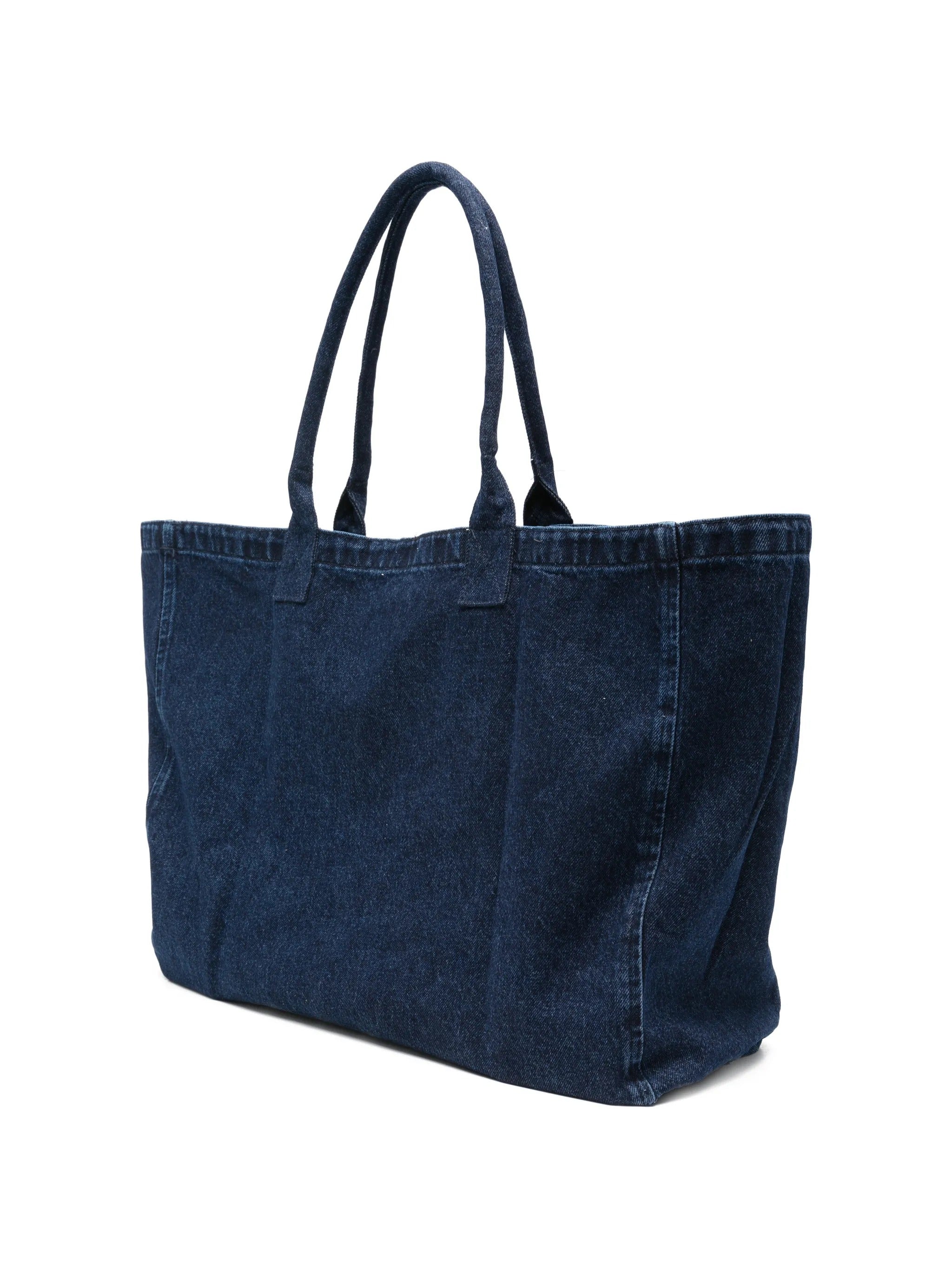 LEO DENIM TOTE - INK BLUE