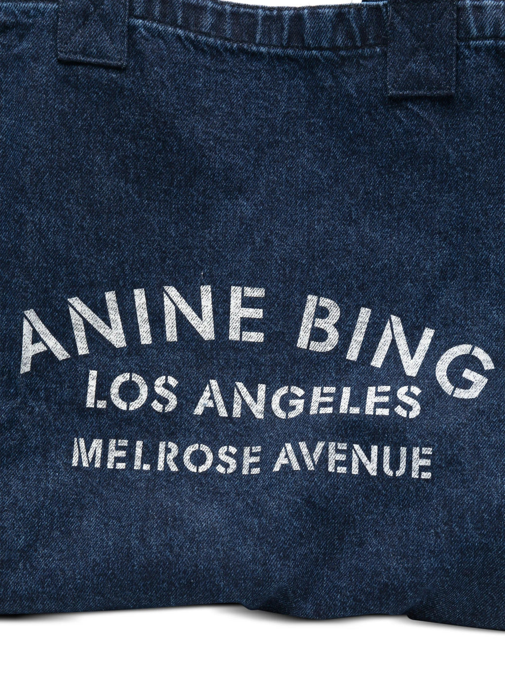LEO DENIM TOTE - INK BLUE