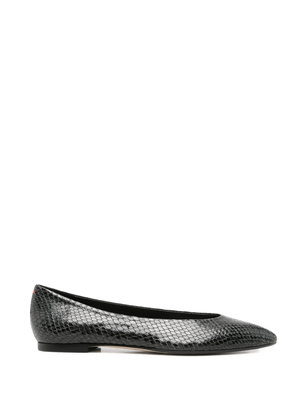 Ellie Mini Snake Print Calf Leather Moss