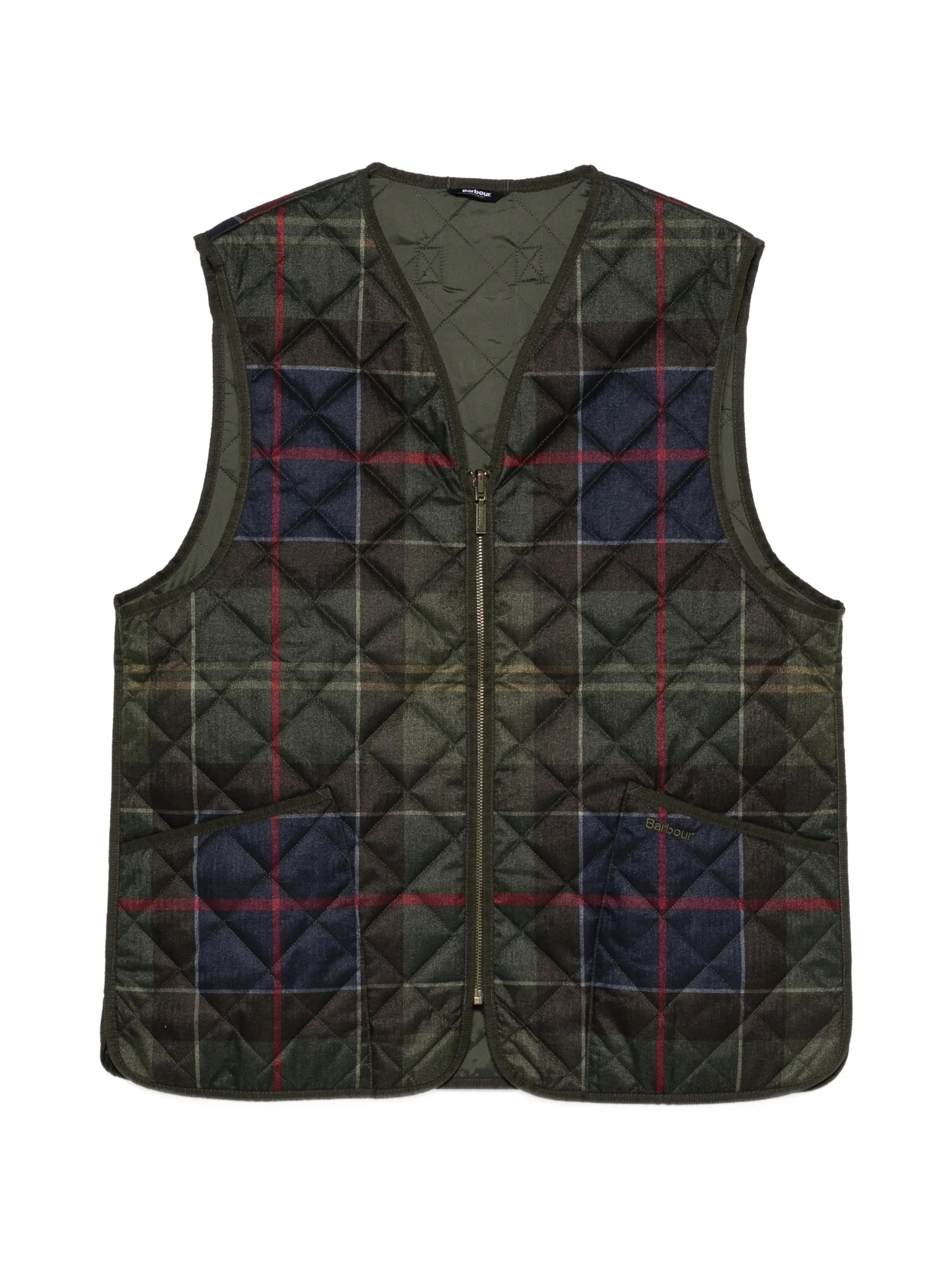 ICONS TARTAN QUILTED LINER