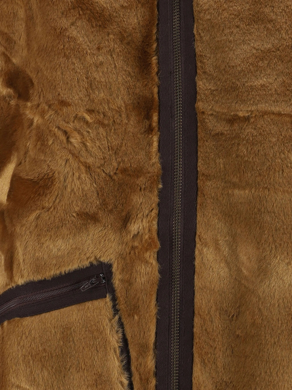 WARM PILE WAISTCOAT ZIP