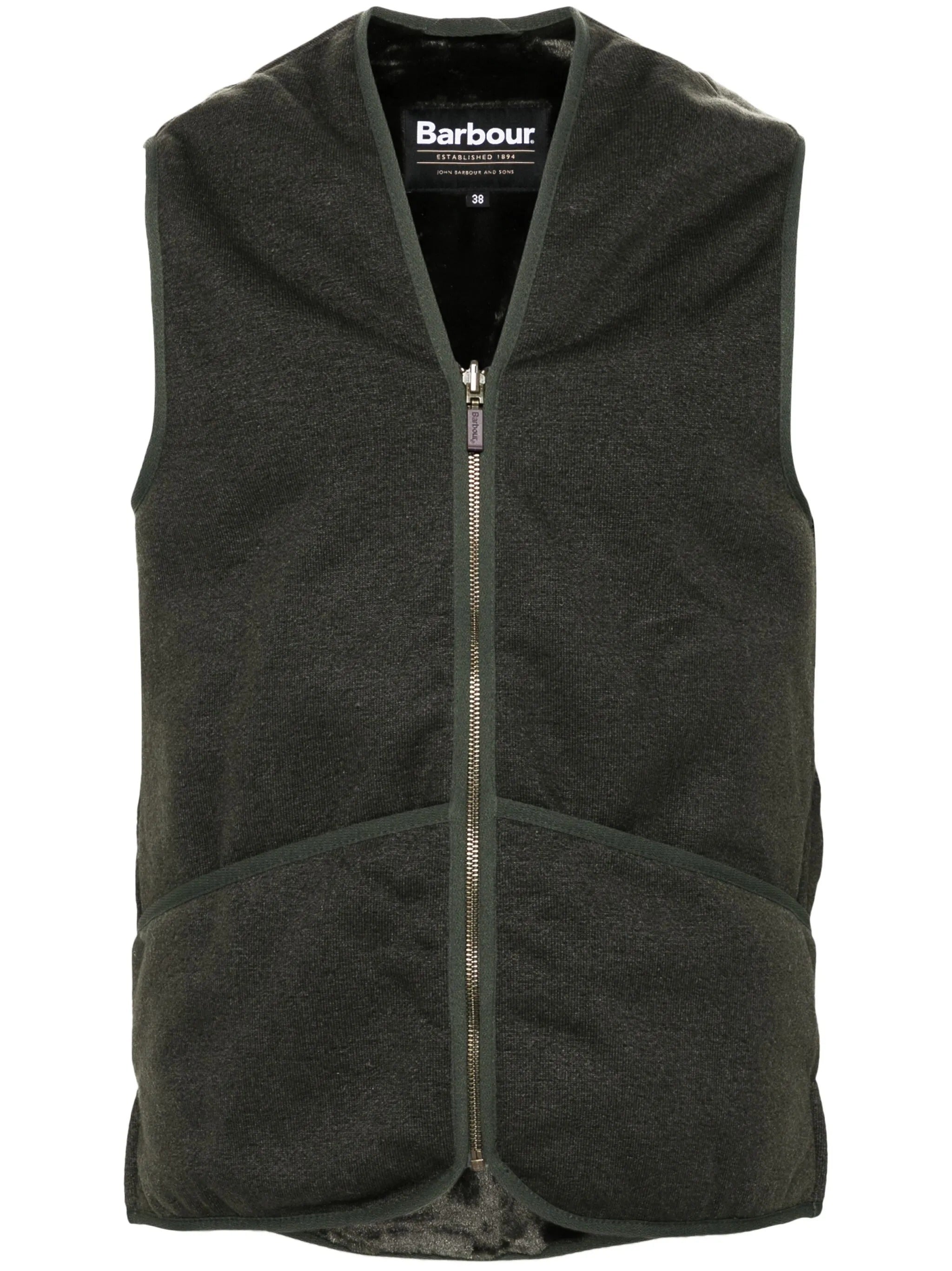 WARM PILE WAISTCOAT ZIP