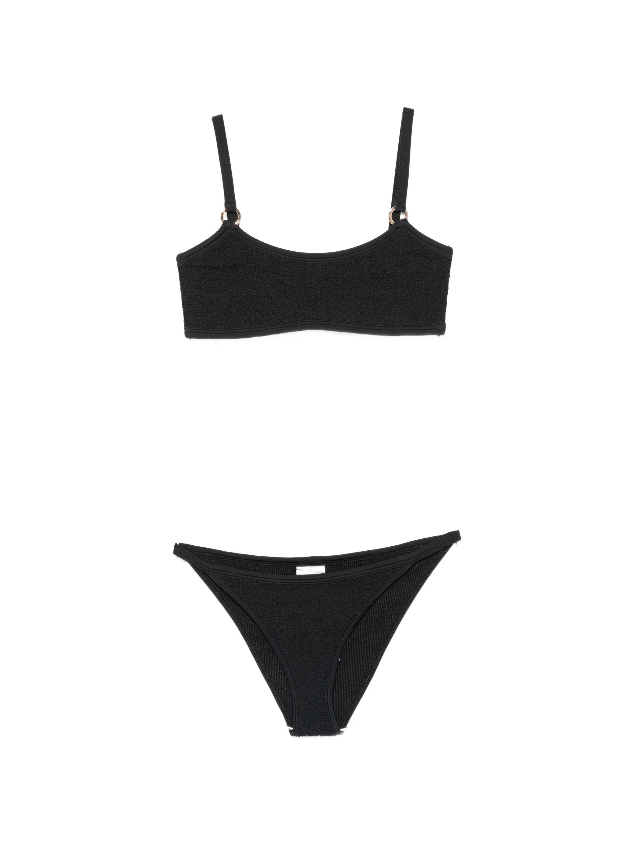 IRIS BIKINI WITH GOLD HOOPS
