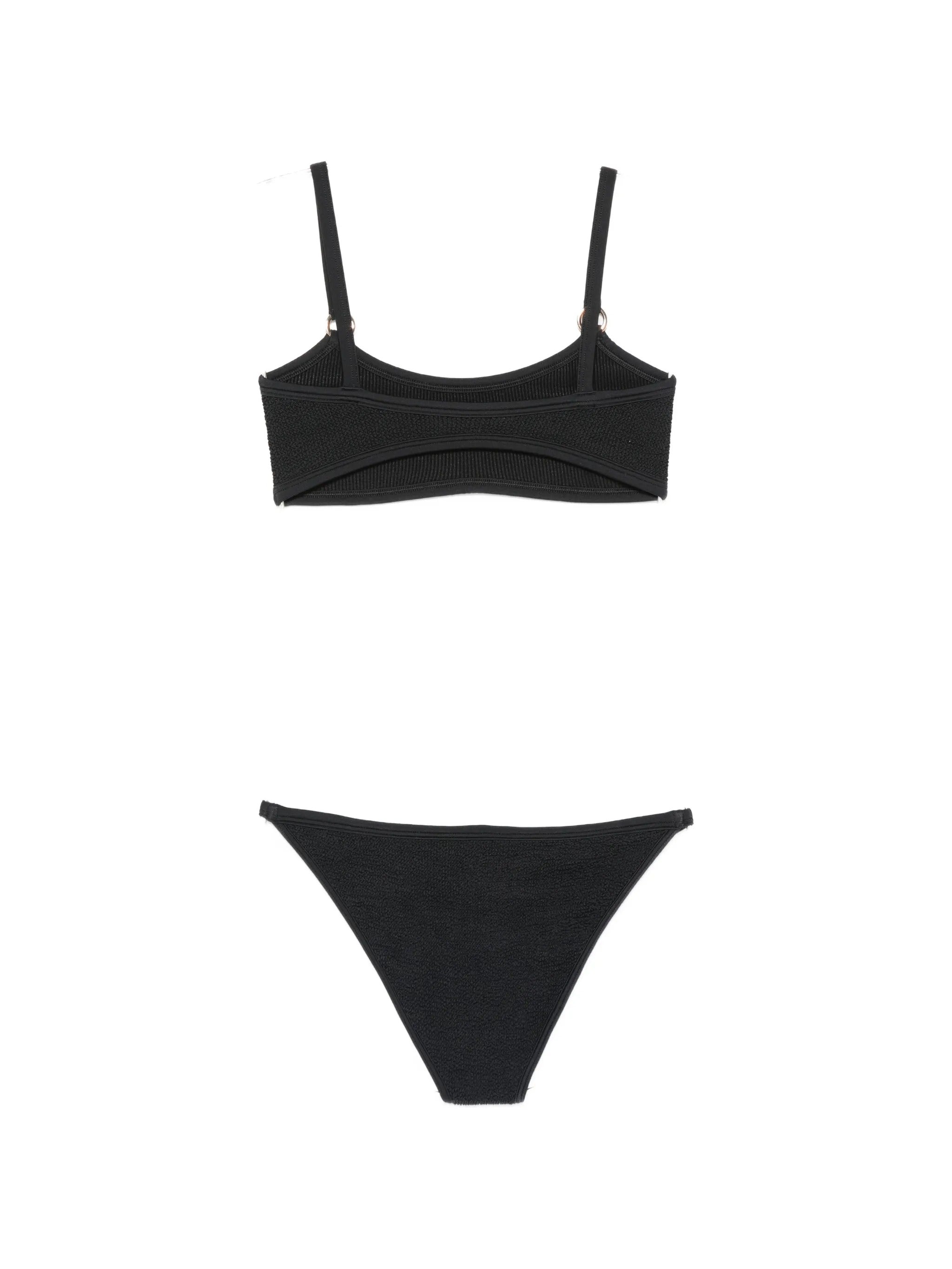 IRIS BIKINI WITH GOLD HOOPS