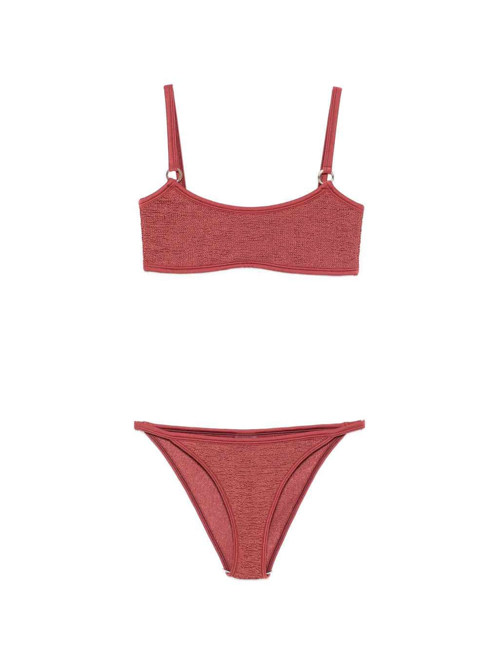 IRIS BIKINI WITH GOLD HOOPS