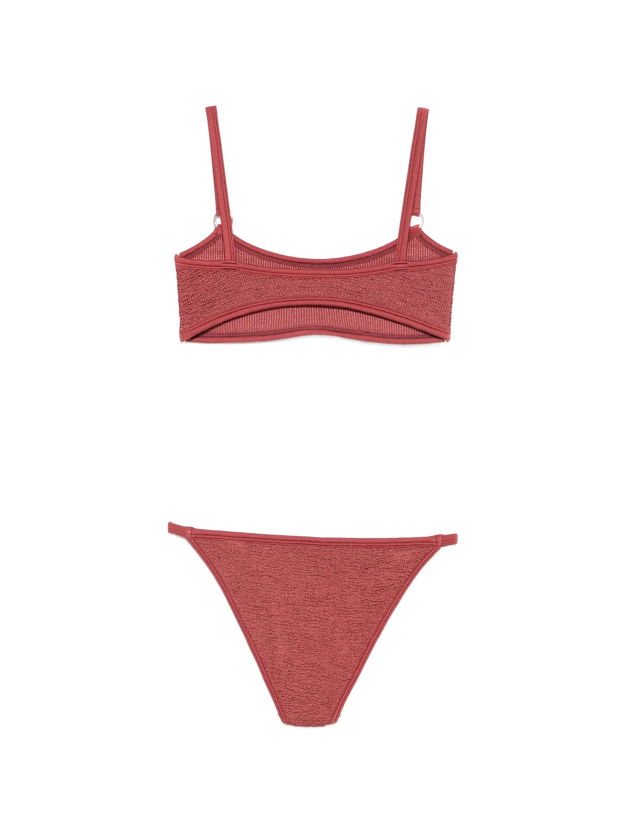 IRIS BIKINI WITH GOLD HOOPS