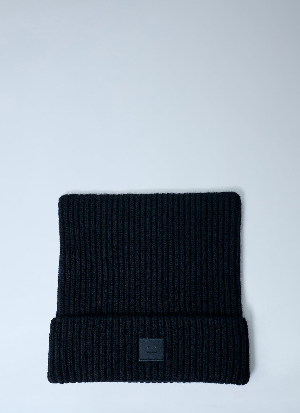 Face Logo Square Beanie Hat