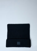Face Logo Square Beanie Hat