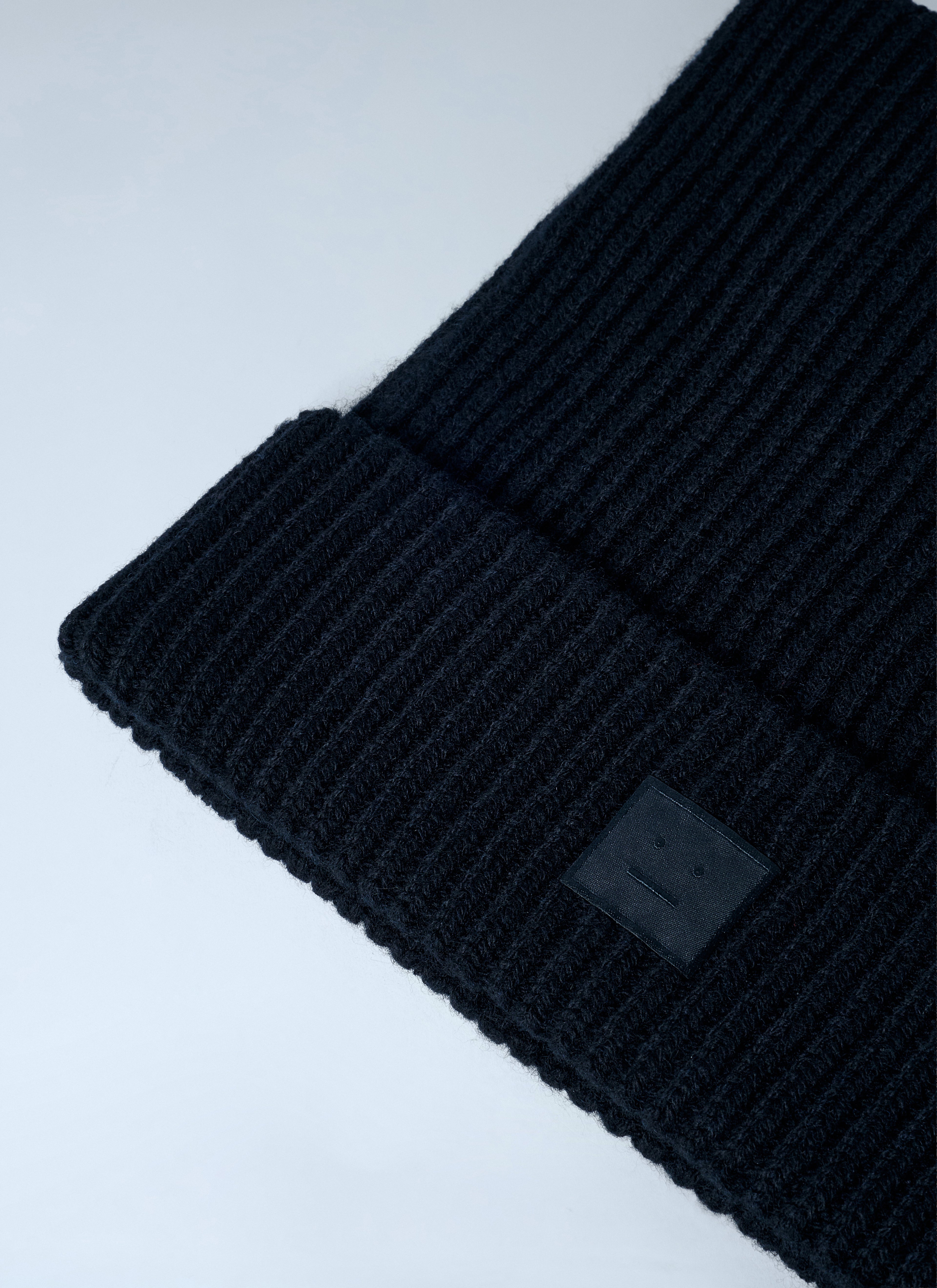 Face Logo Square Beanie Hat
