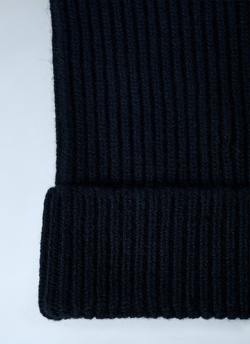 Face Logo Square Beanie Hat