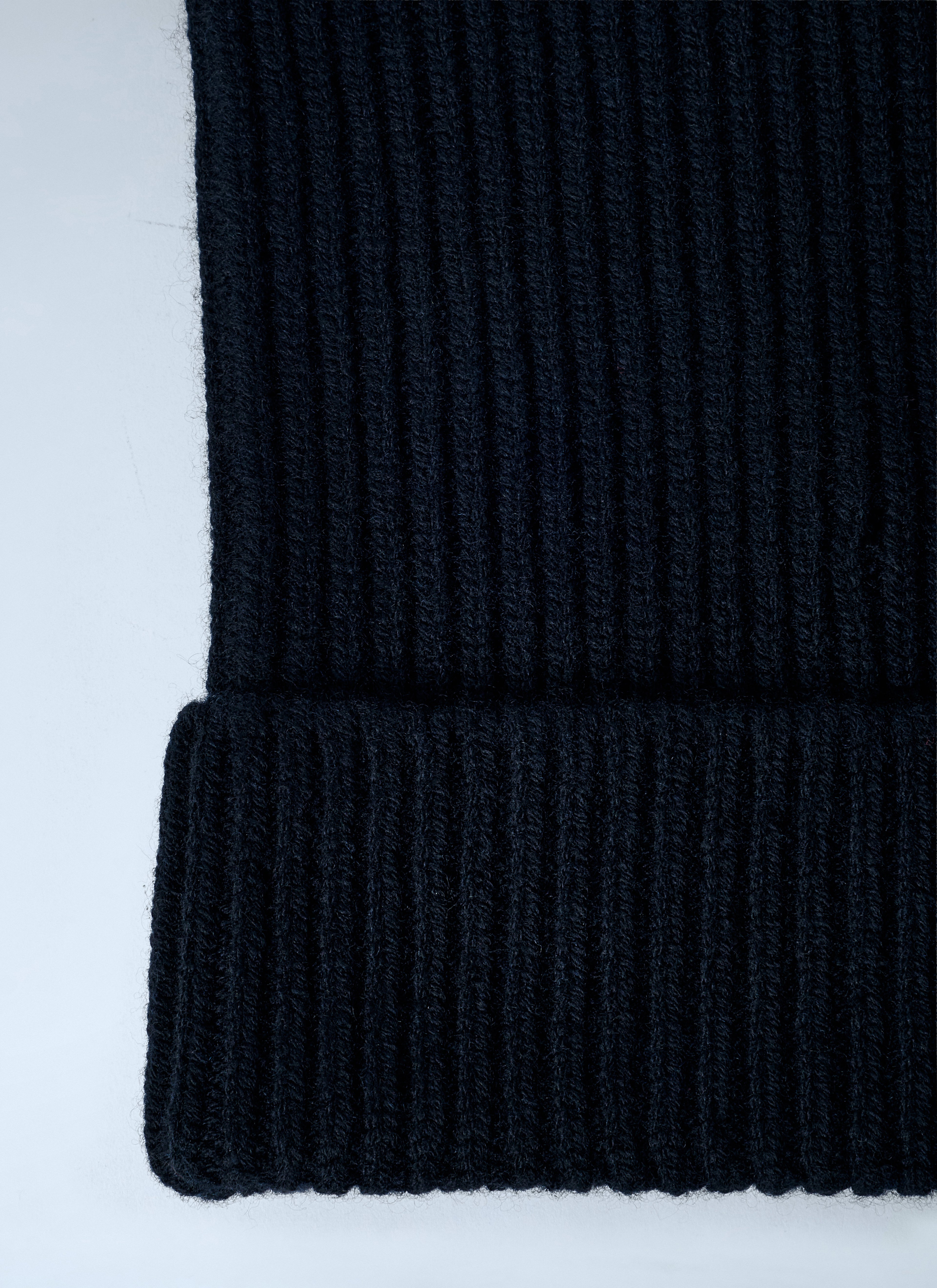 Face Logo Square Beanie Hat