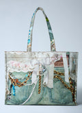 Logo Print Tote Bag