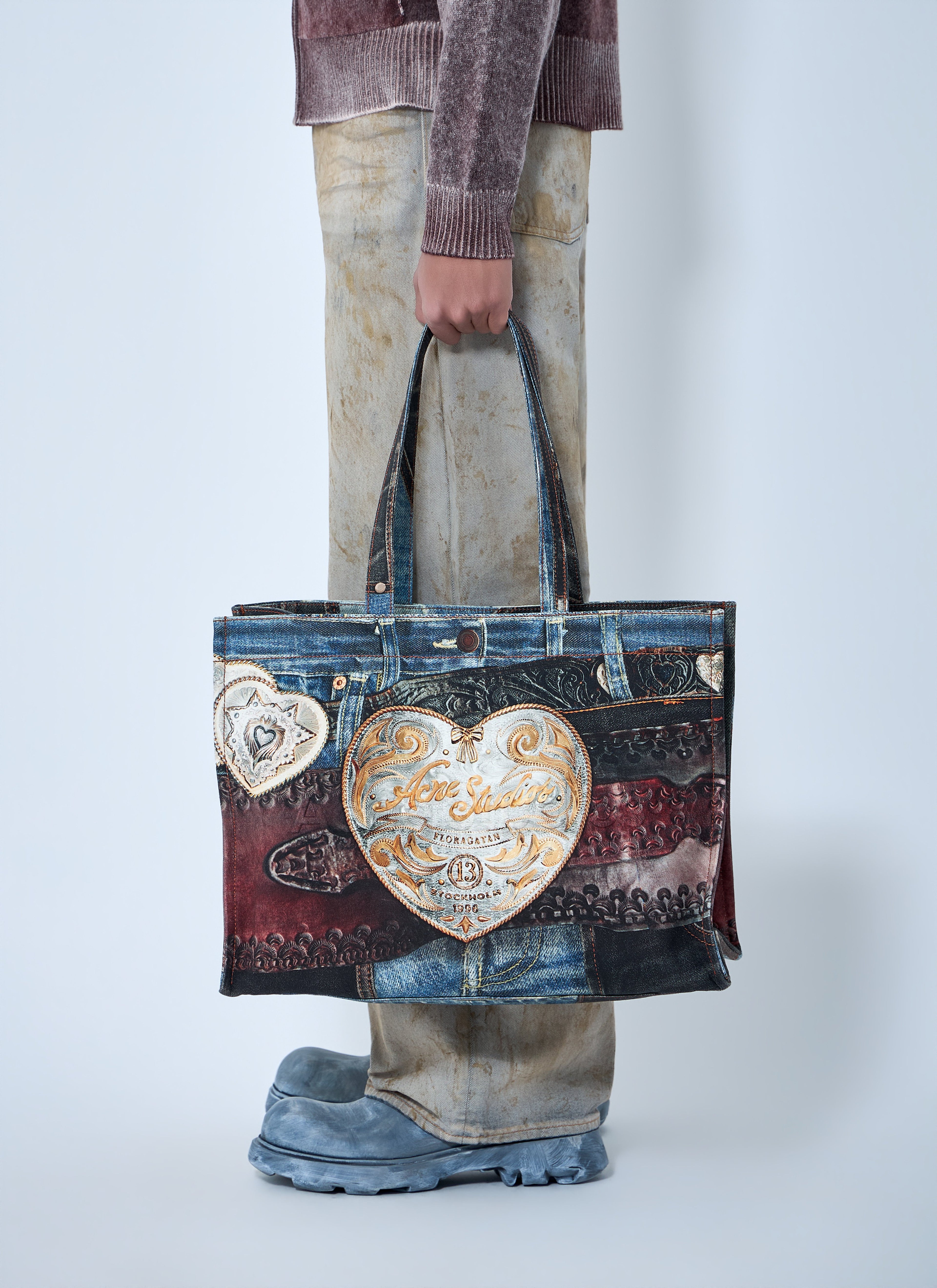 Logo Shoulder Tote Bag