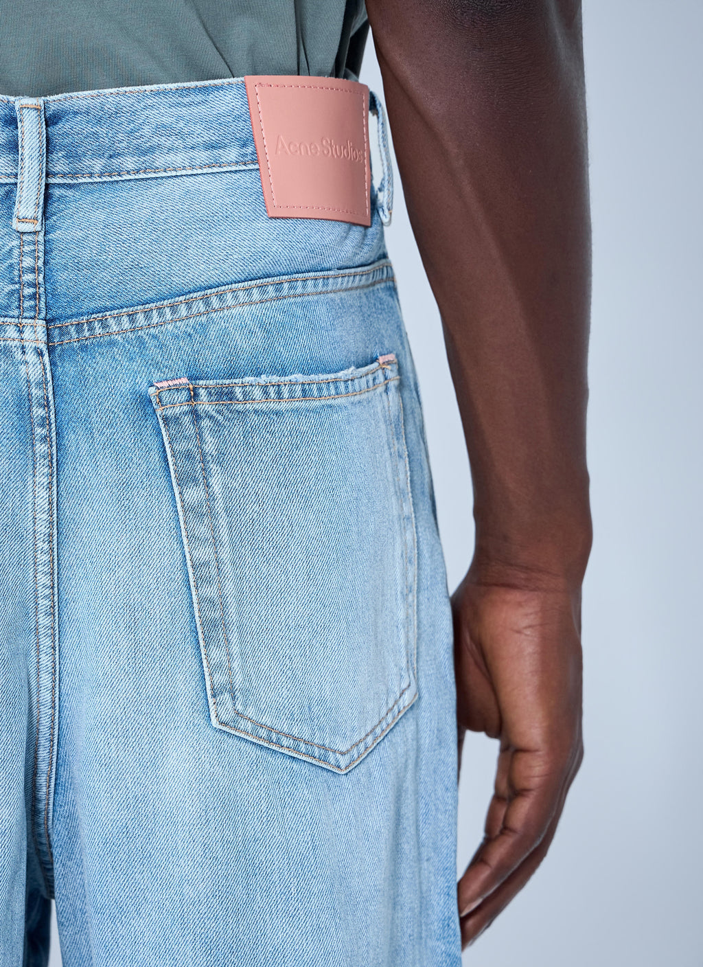 Distressed Denim Shorts