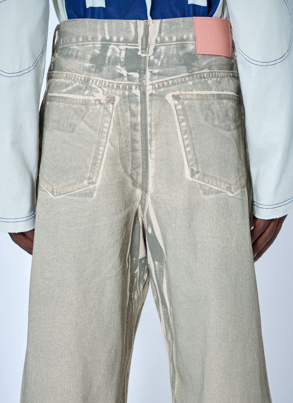 Wide-Leg Denim Shorts