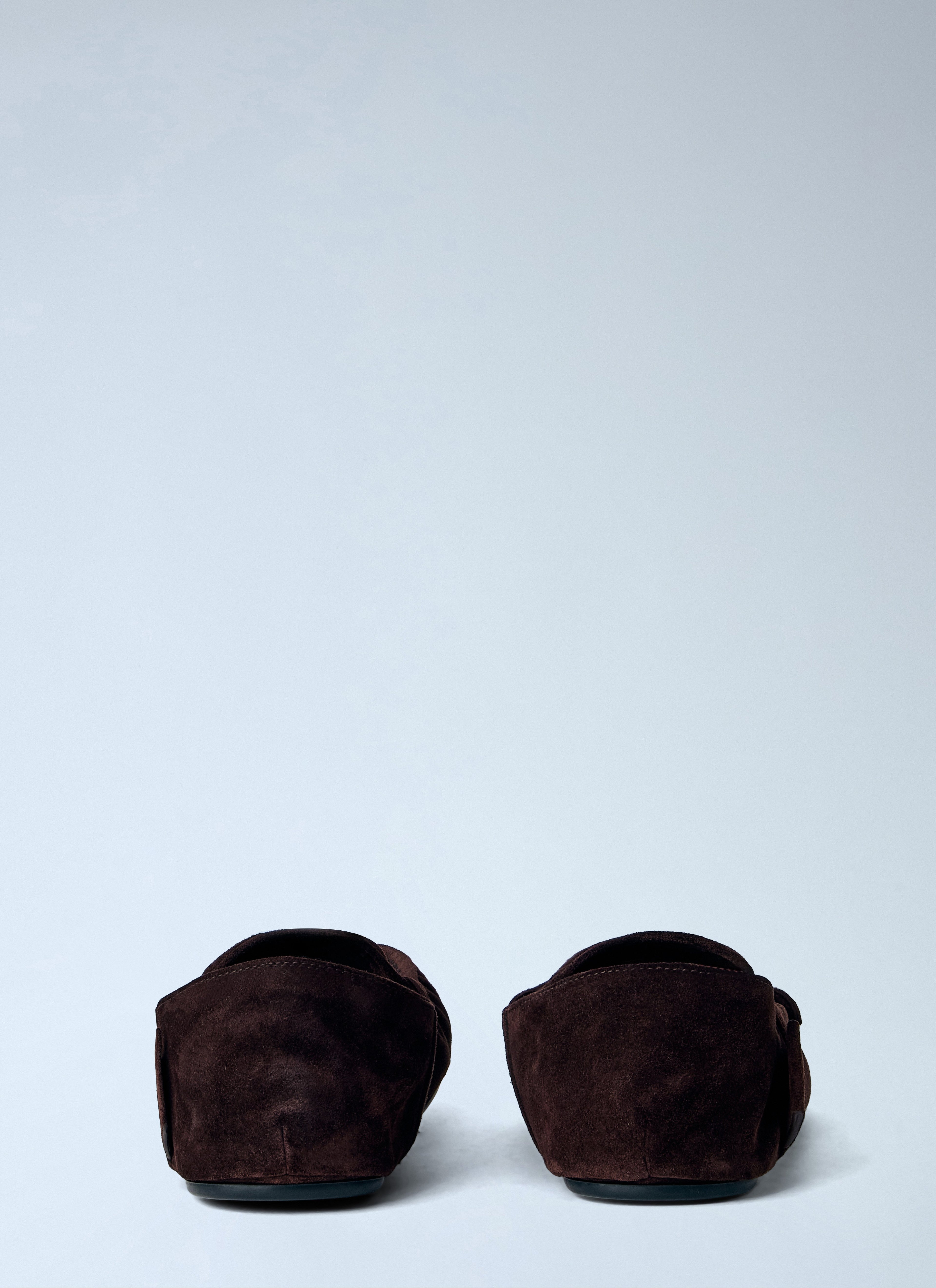 Suede Saddle Loafers