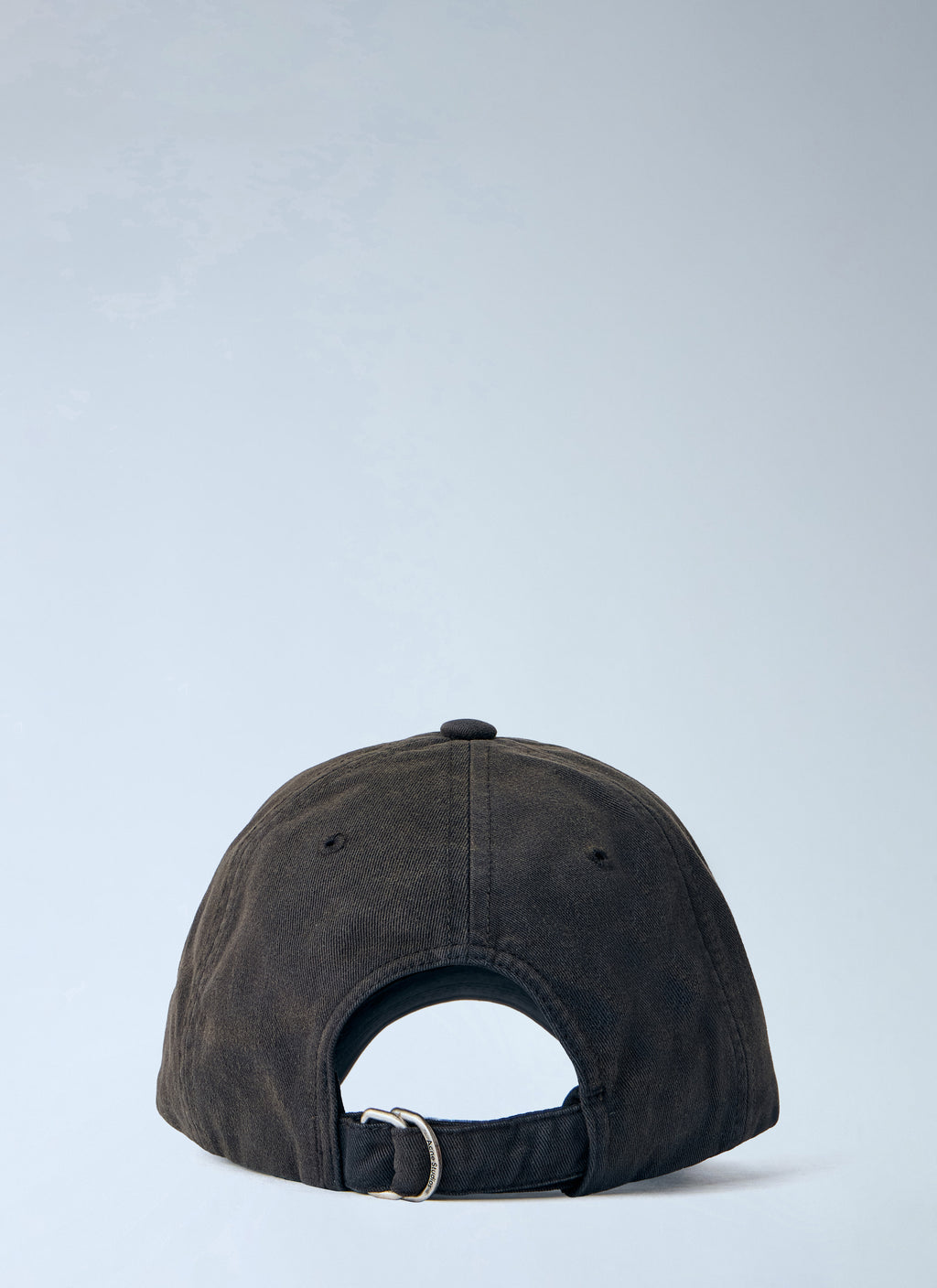 Washed Fabric Logo Baseball Cap