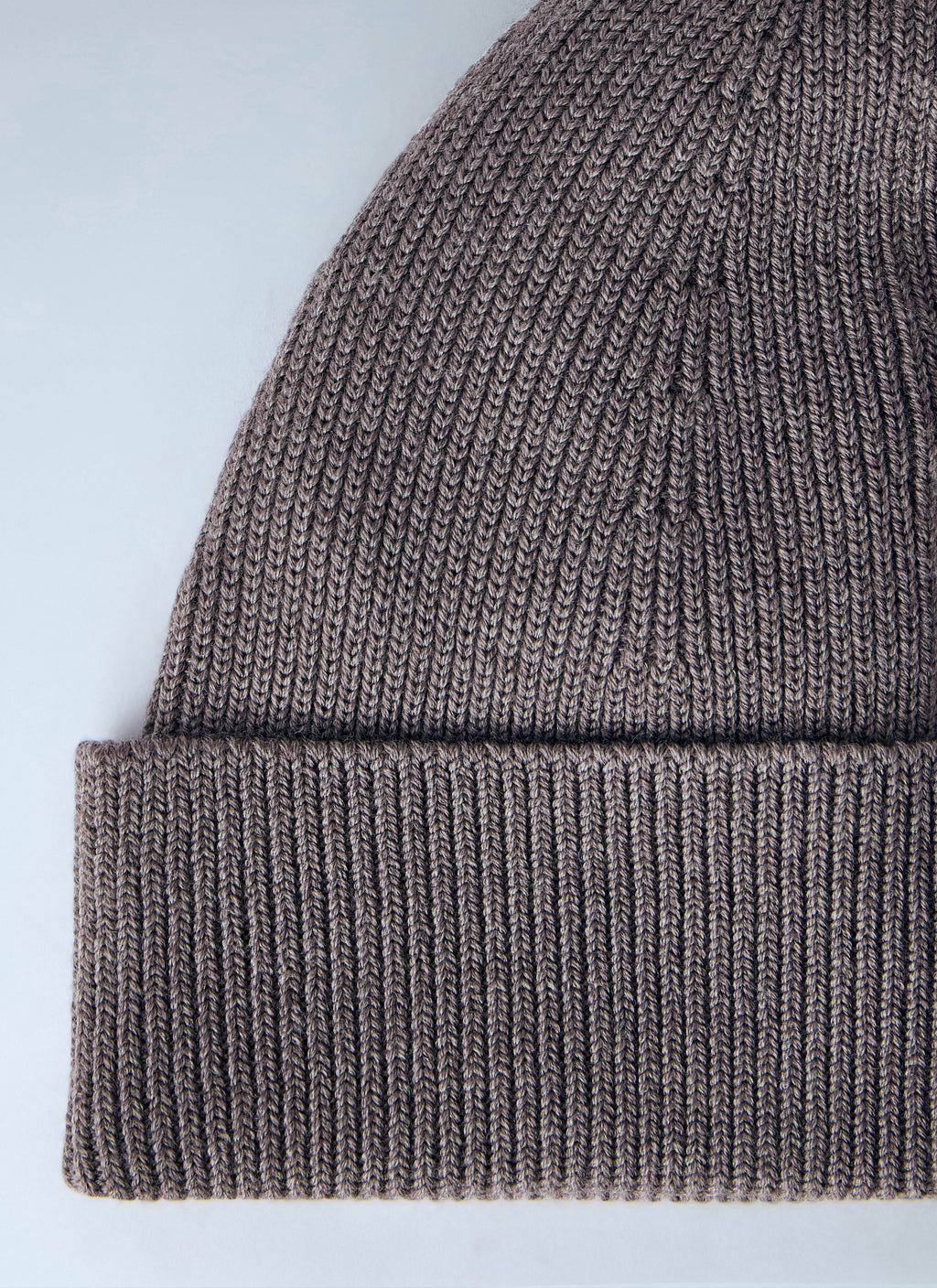 Wool Beanie With Rivet