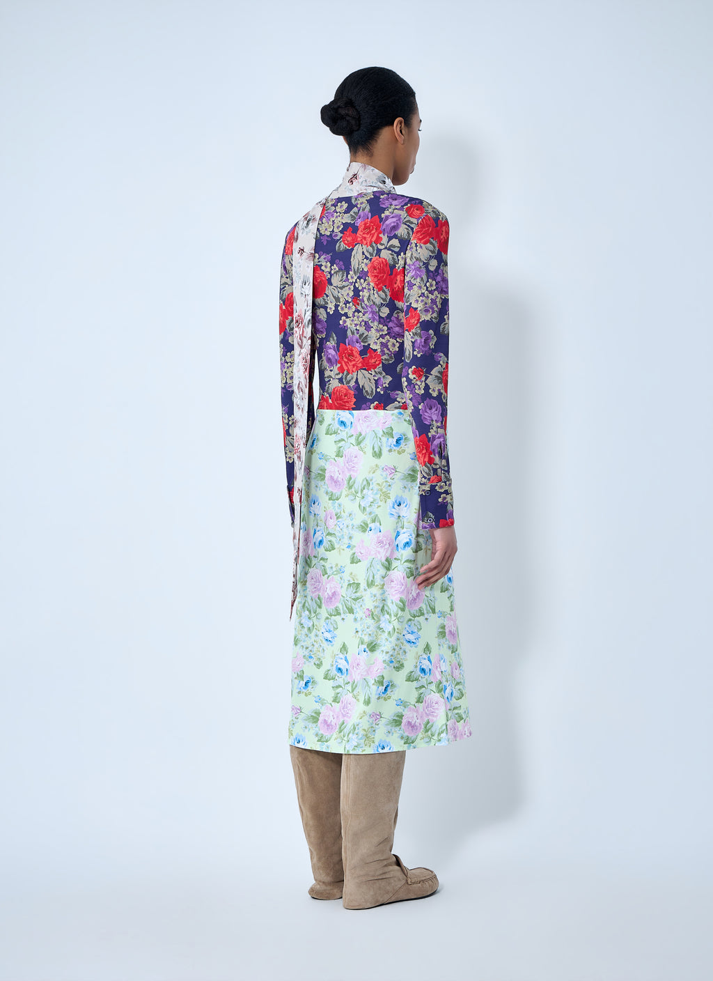 Floral Printed Midi Dress