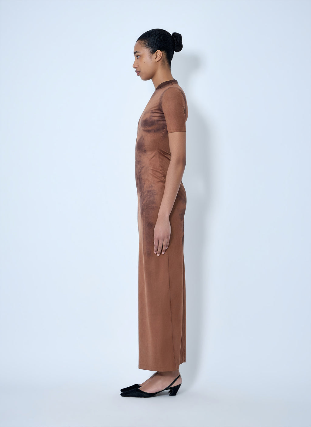 Short Sleeve Maxi Dress
