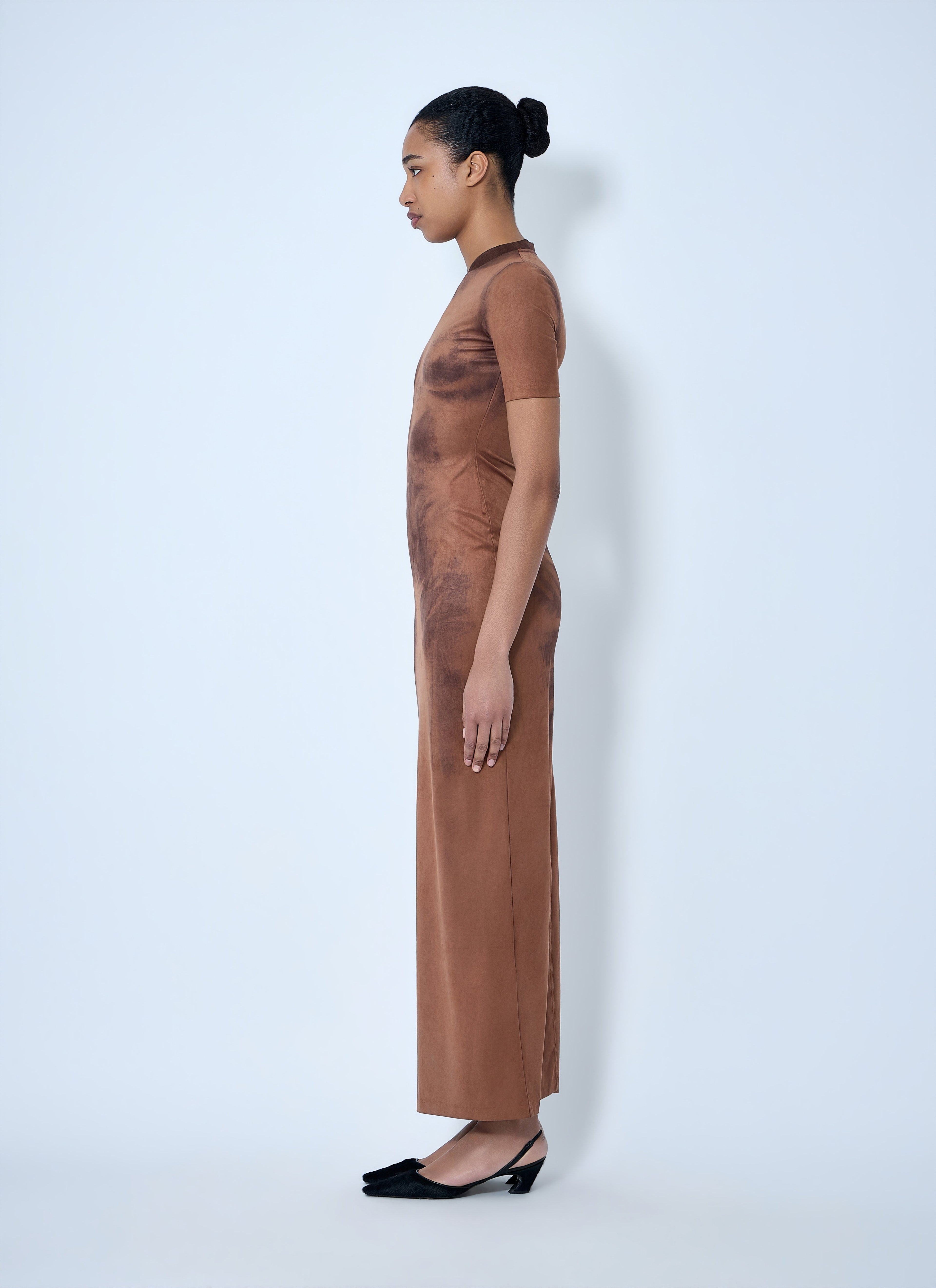 Short Sleeve Maxi Dress