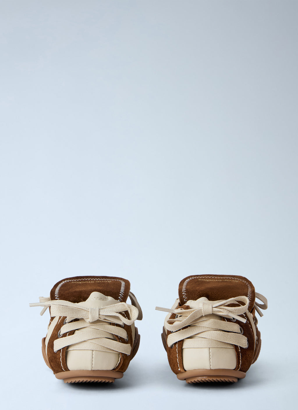 Suede Overlays Ballerina Sneakers