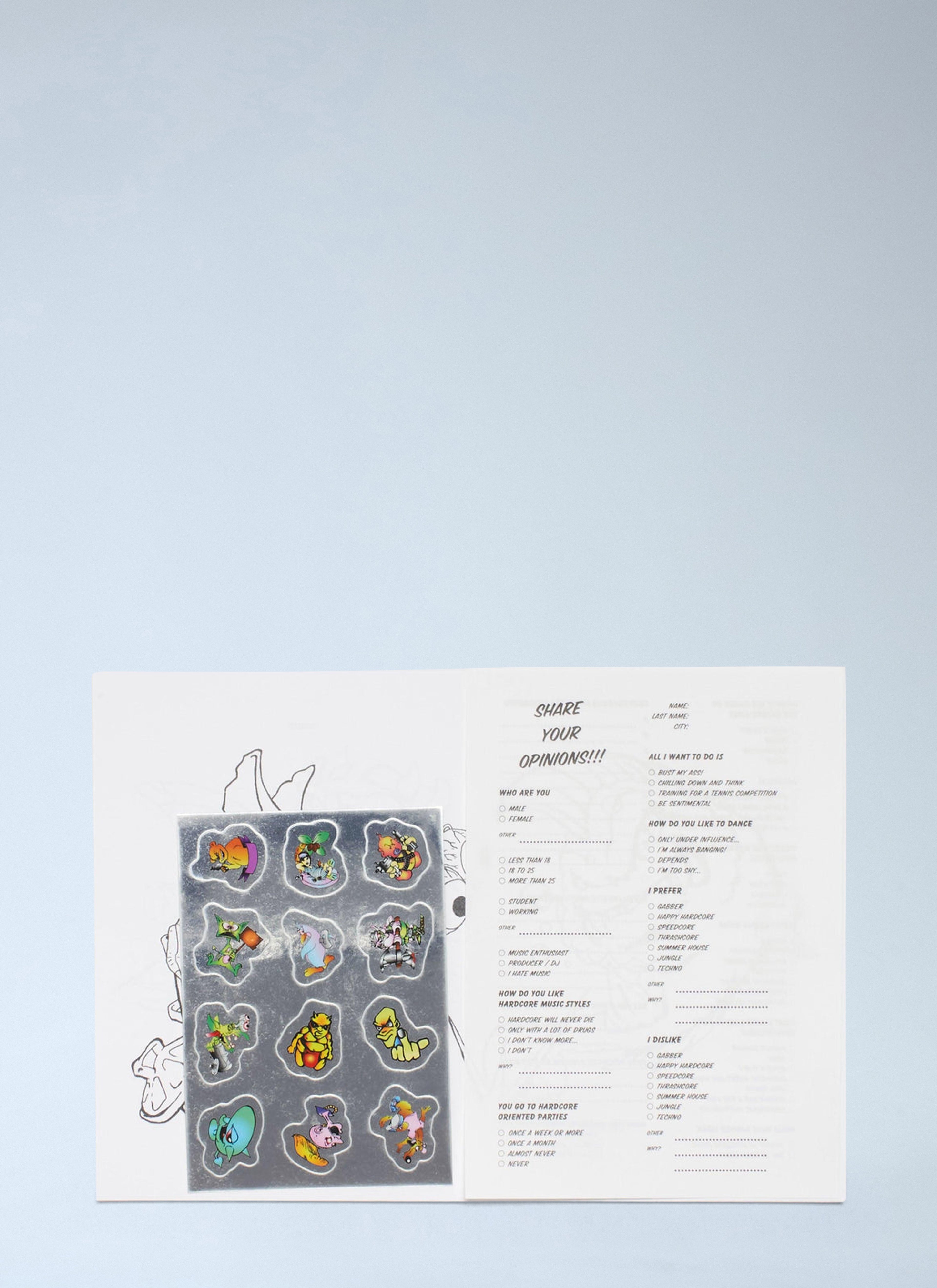 Rave Coloring Pack 002
