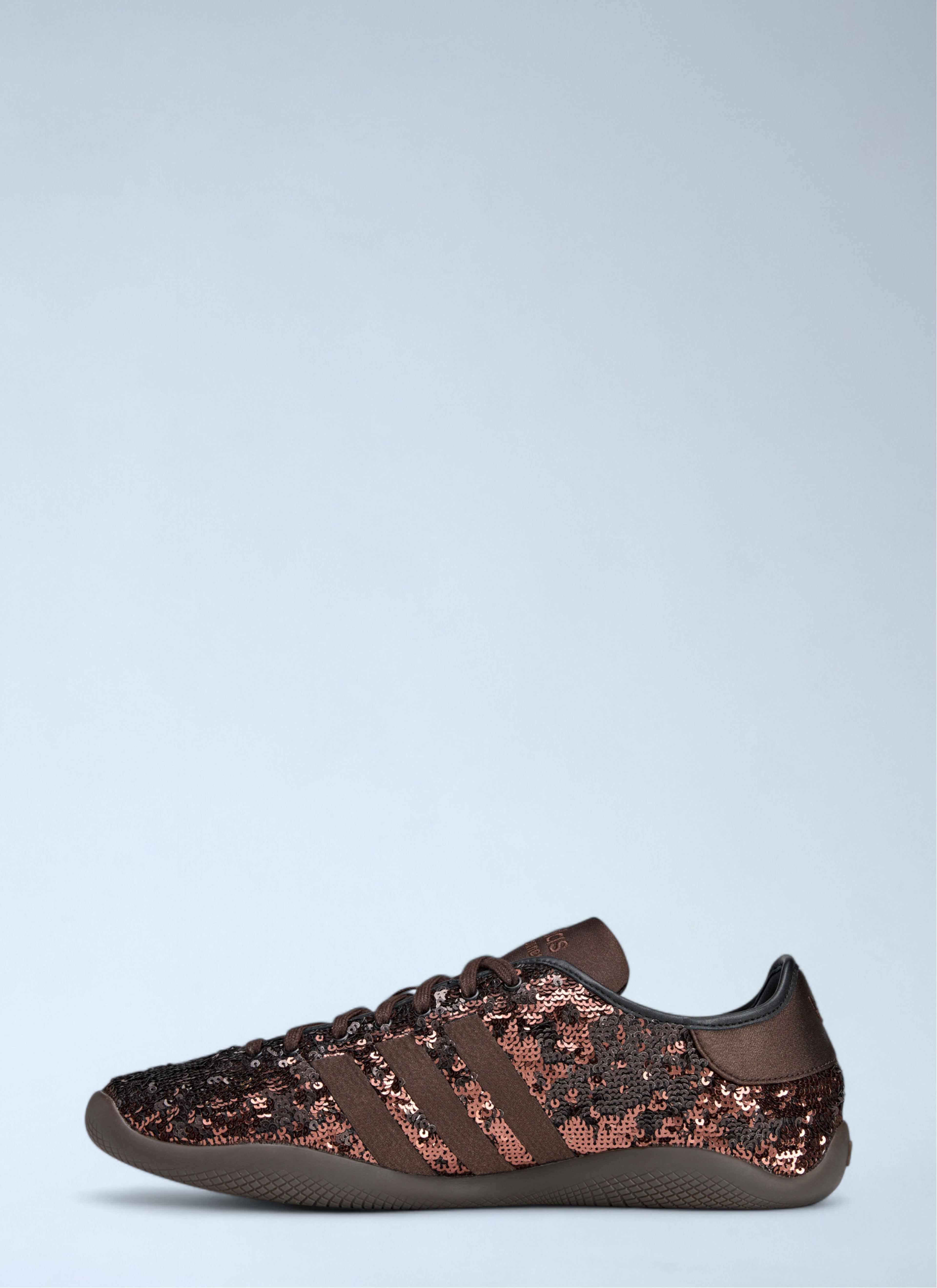Sequin Karintha Low Satin Sneakers