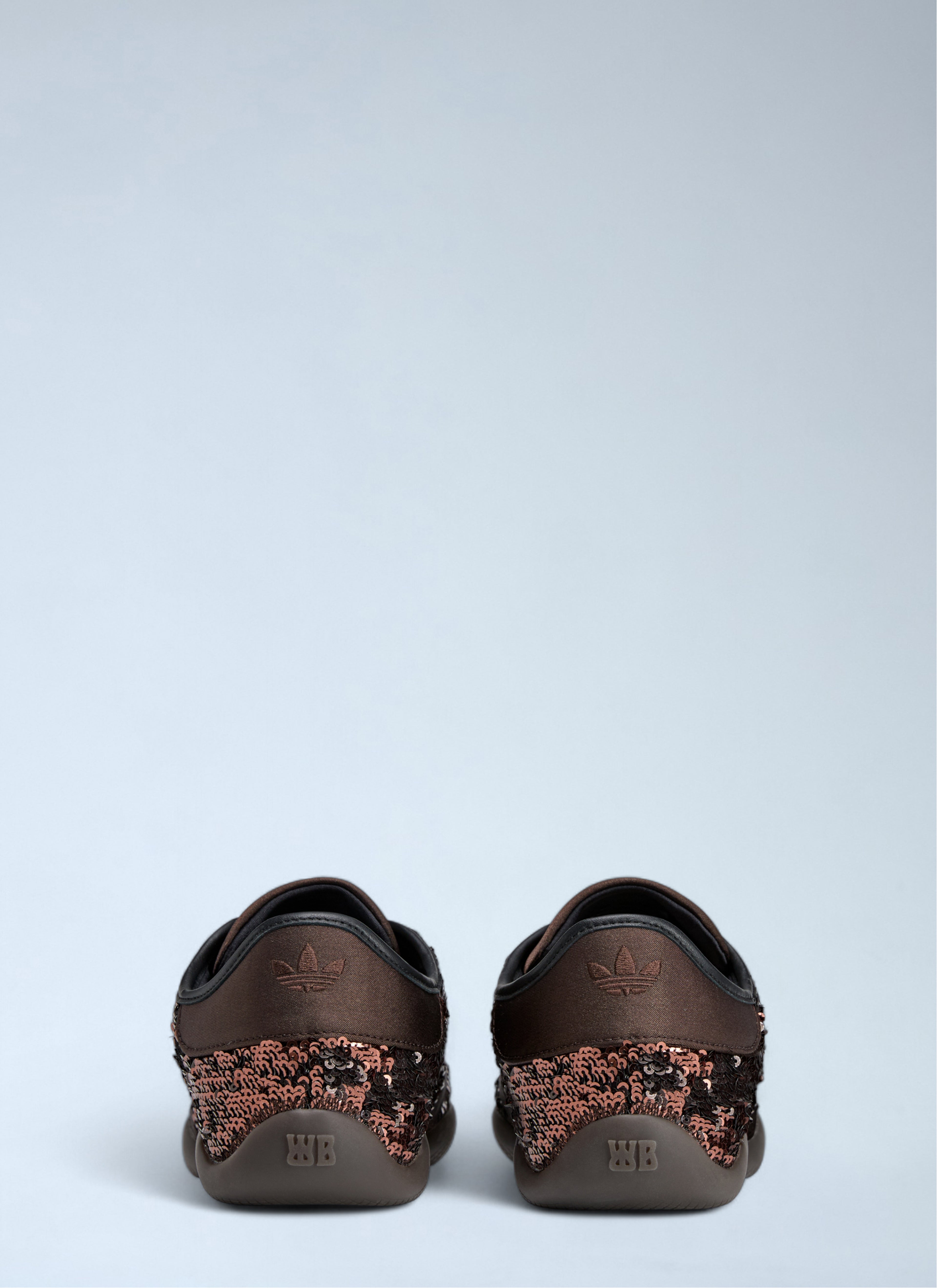 Sequin Karintha Low Satin Sneakers