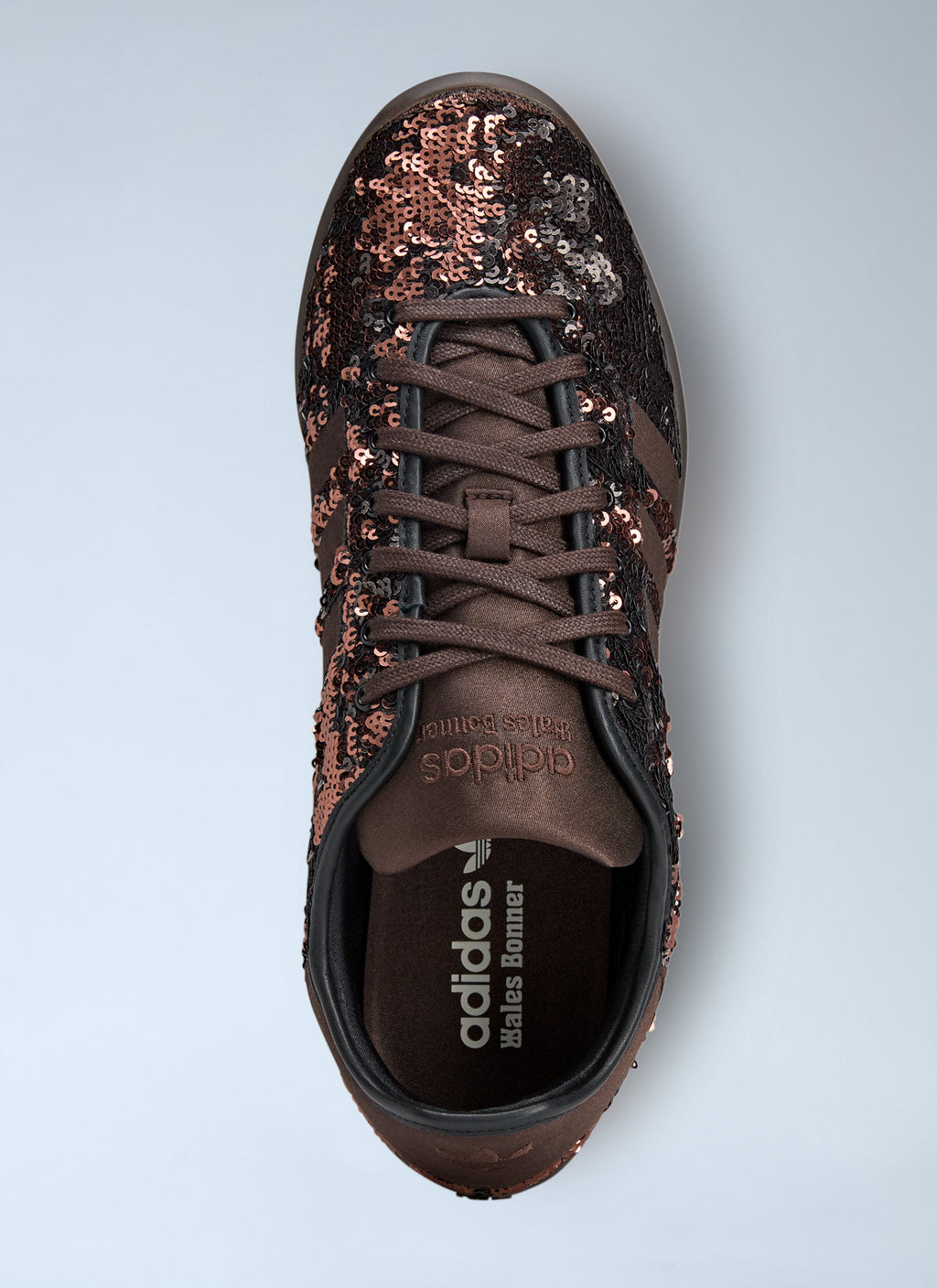Sequin Karintha Low Satin Sneakers