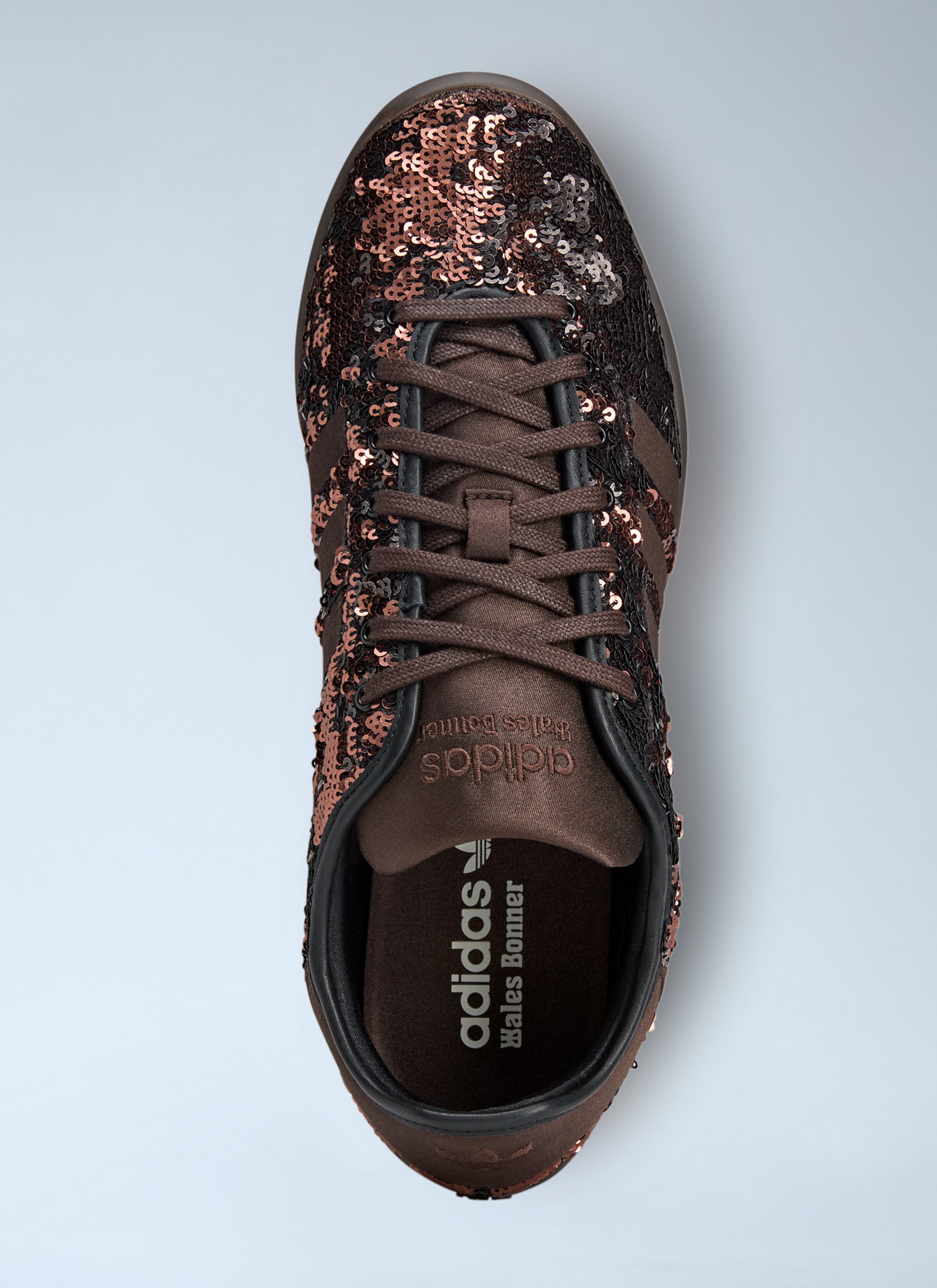 Sequin Karintha Low Satin Sneakers