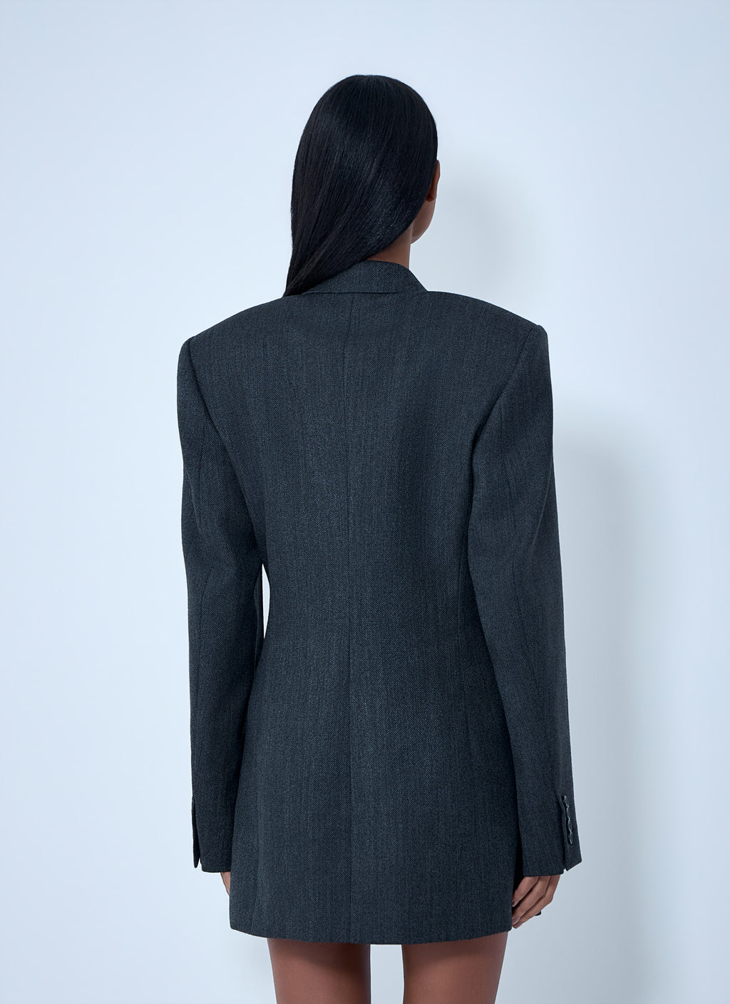 Tailored Wool Blazer Dress