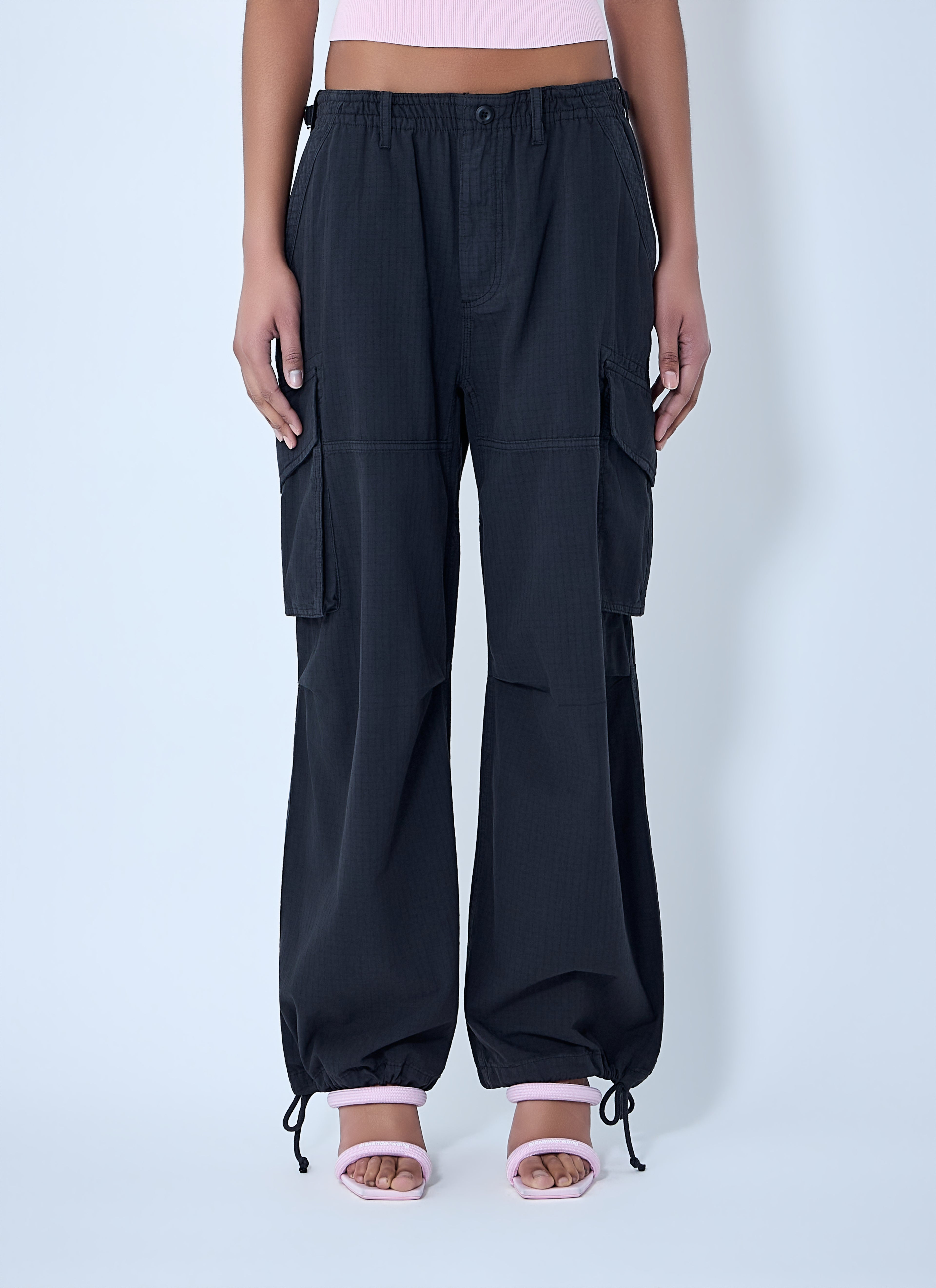Drawstring Cargo Trousers